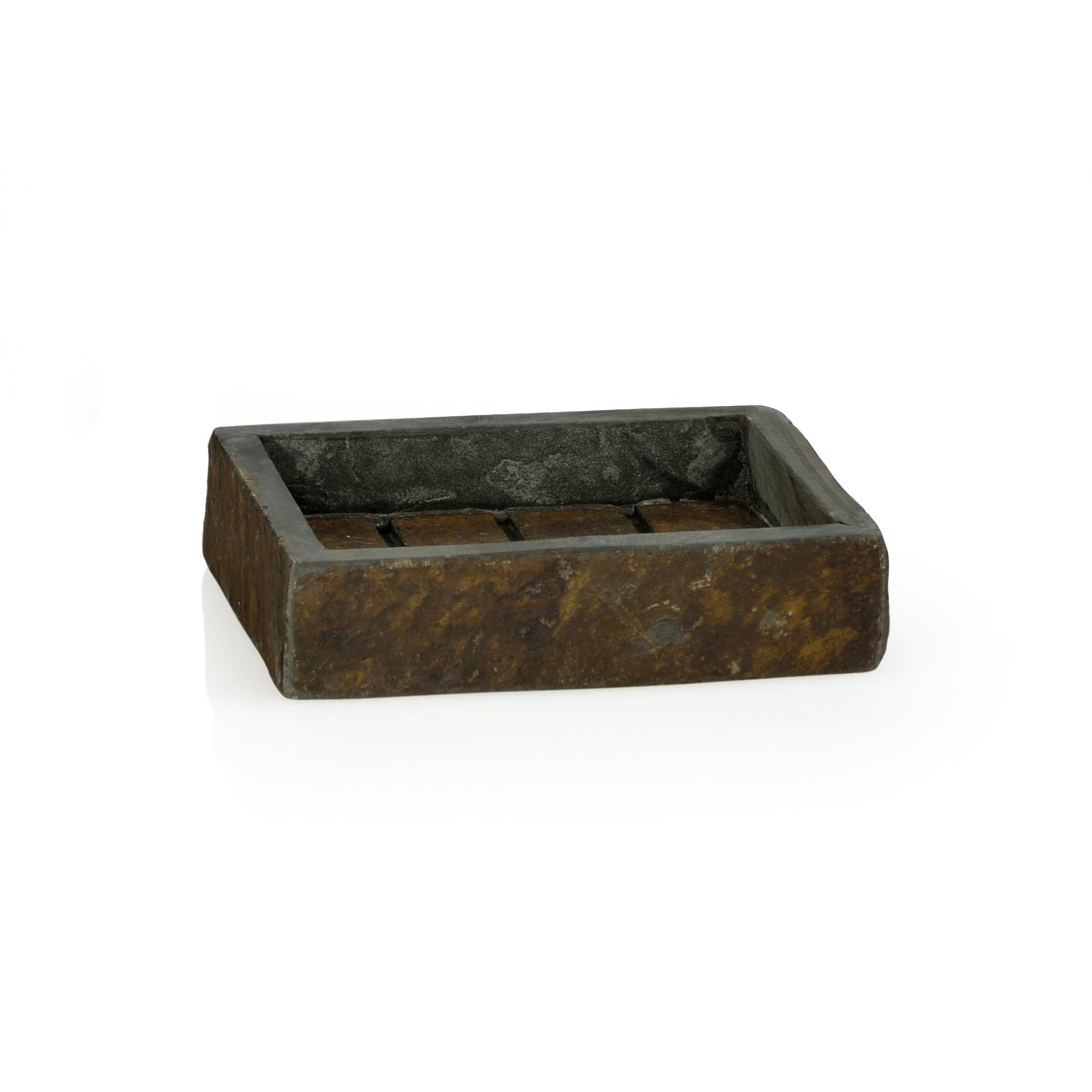 Produkt Bathroom Sets | Sq. Ox. Slate Soap Dish 12,5X10X3 des Herstellers Andrea House anzeigen