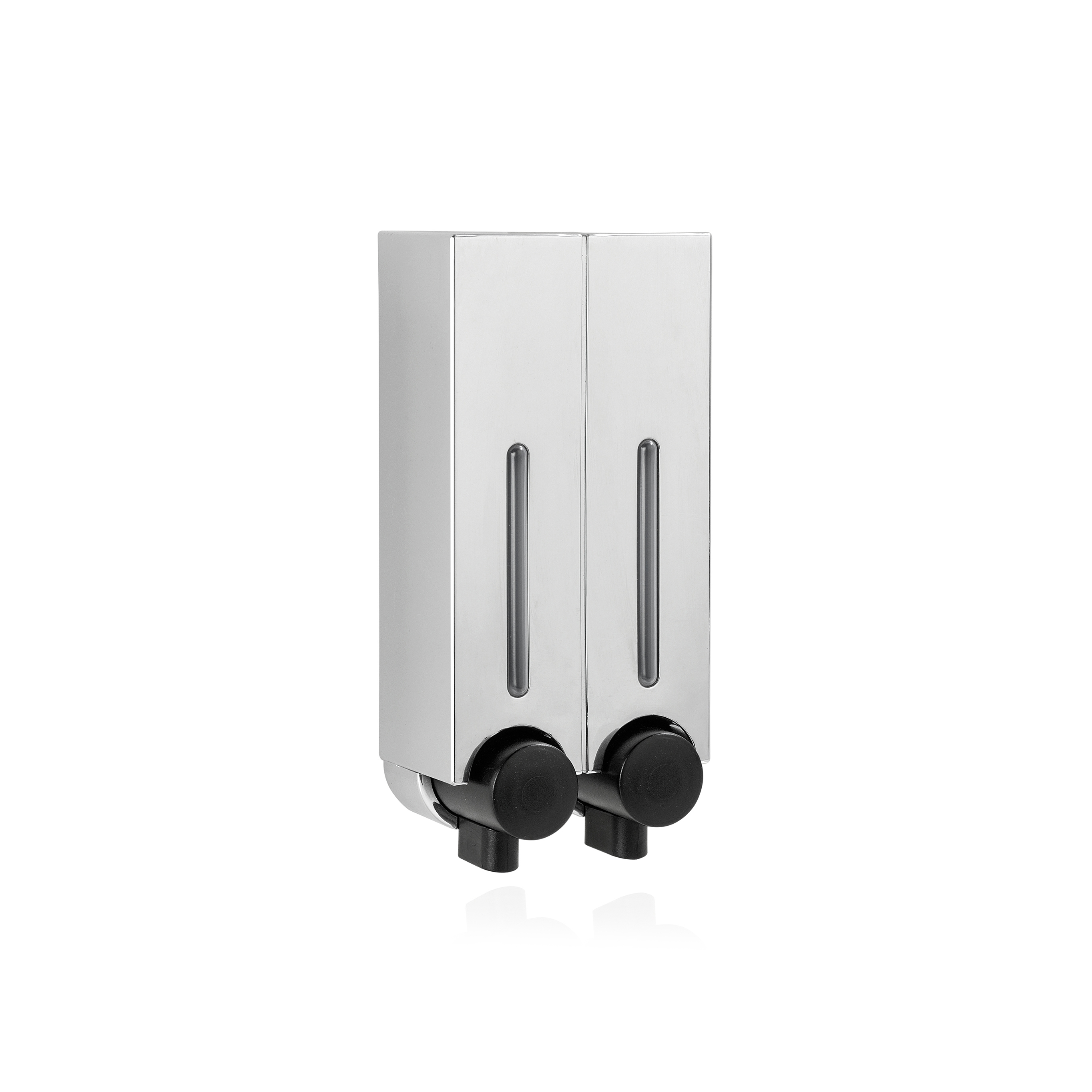 Display product Dispensers | Chrome Double Wall S. Disp. 10X6,5X21,5 from manufacturer Andrea House