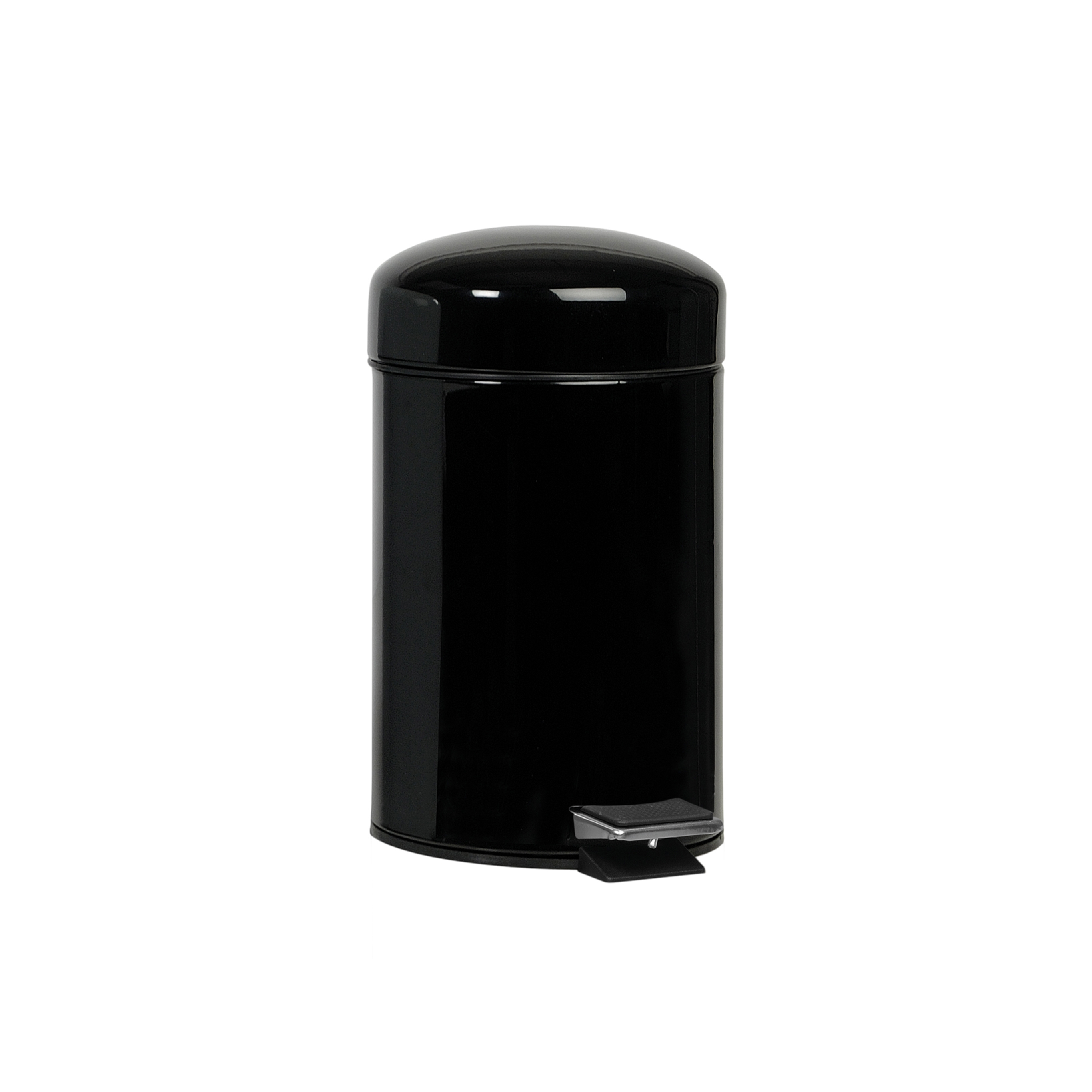 Produkt Paper Bins | Black Metal Pedal Bin 3L. des Herstellers Andrea House anzeigen