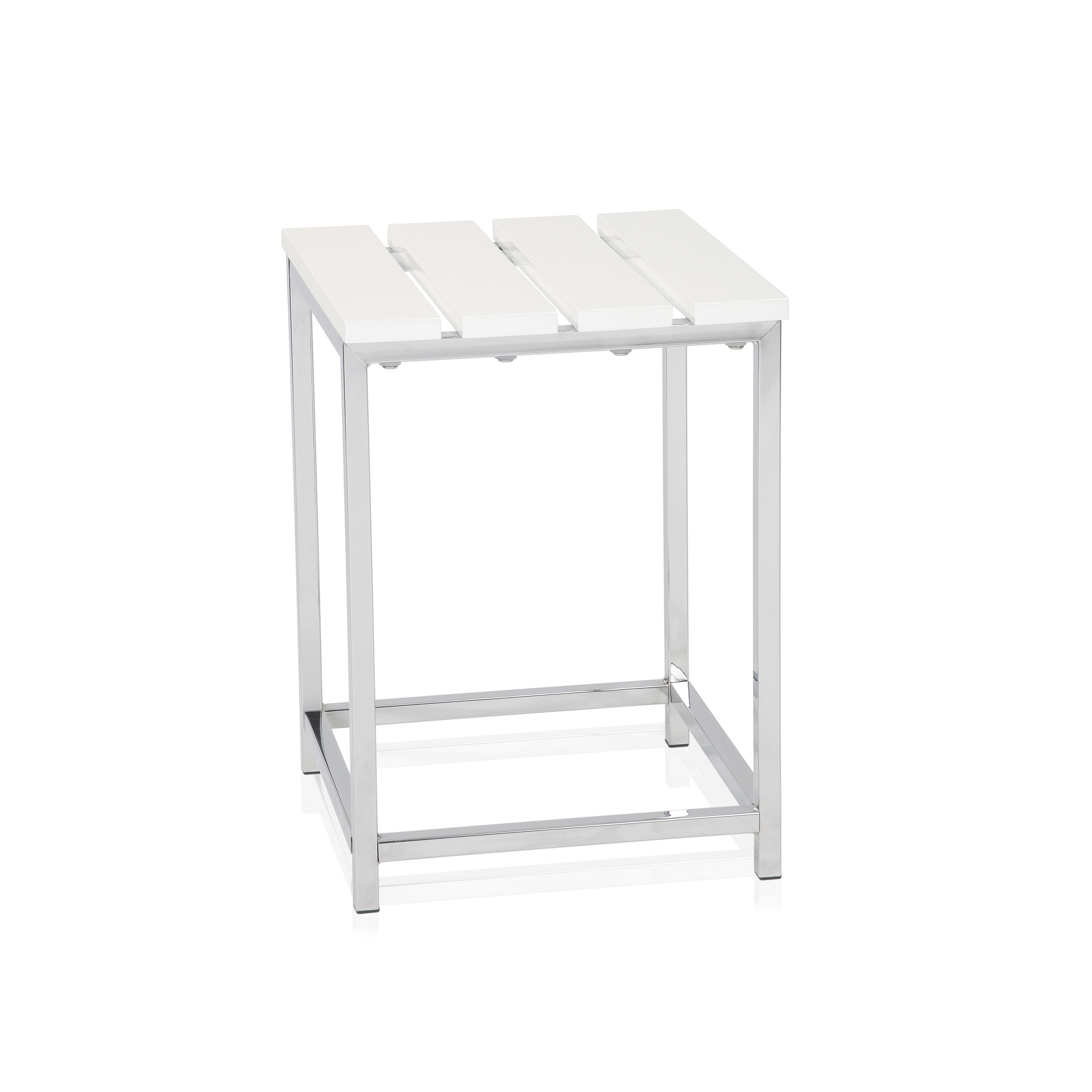Mostra il prodotto Stools | Sgabello Laccato Bl. 30X30X42 del produttore Andrea House