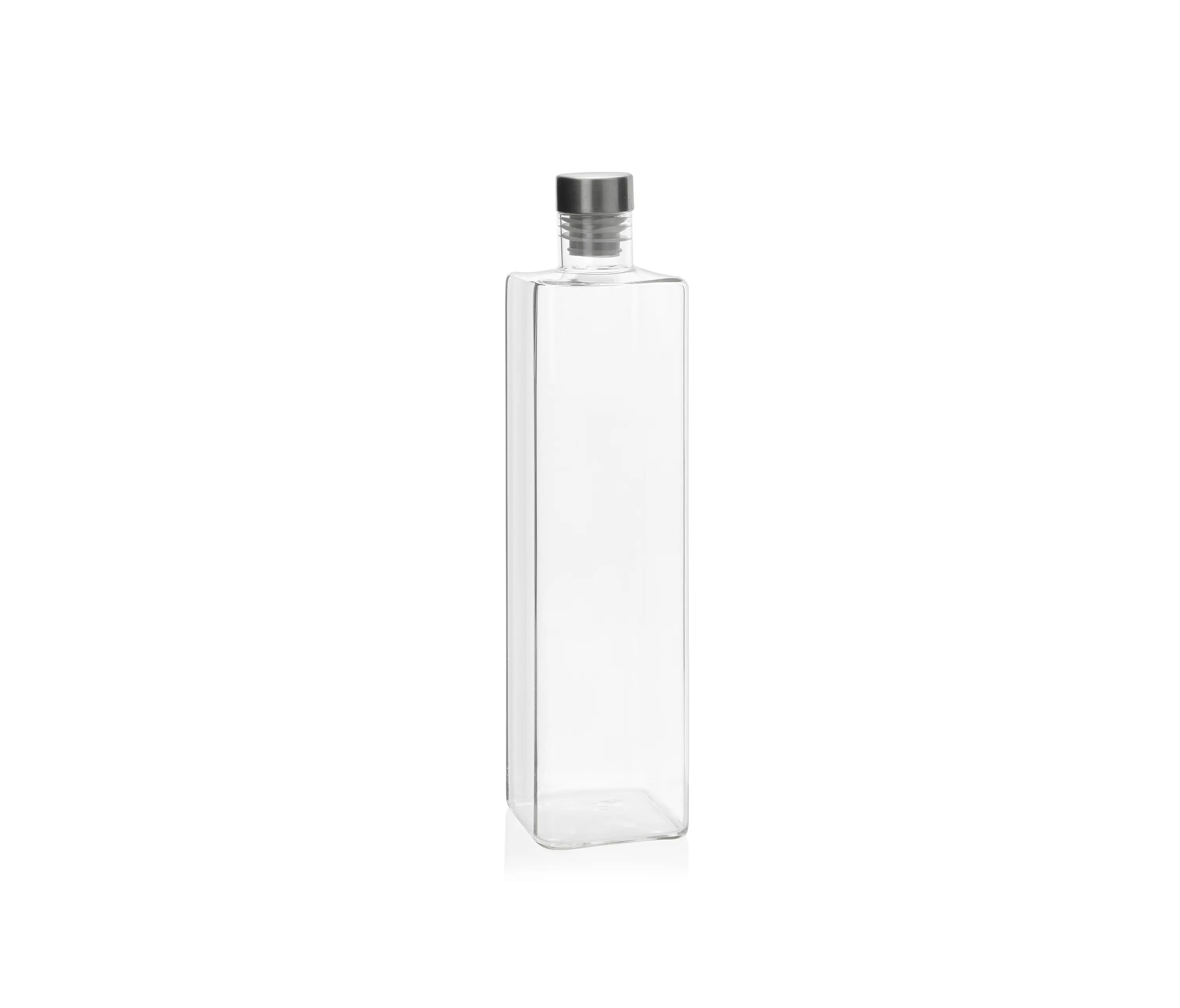 Andrea House - Bottles | Bouteille Verre Carre 1,5L 8X8X31cm