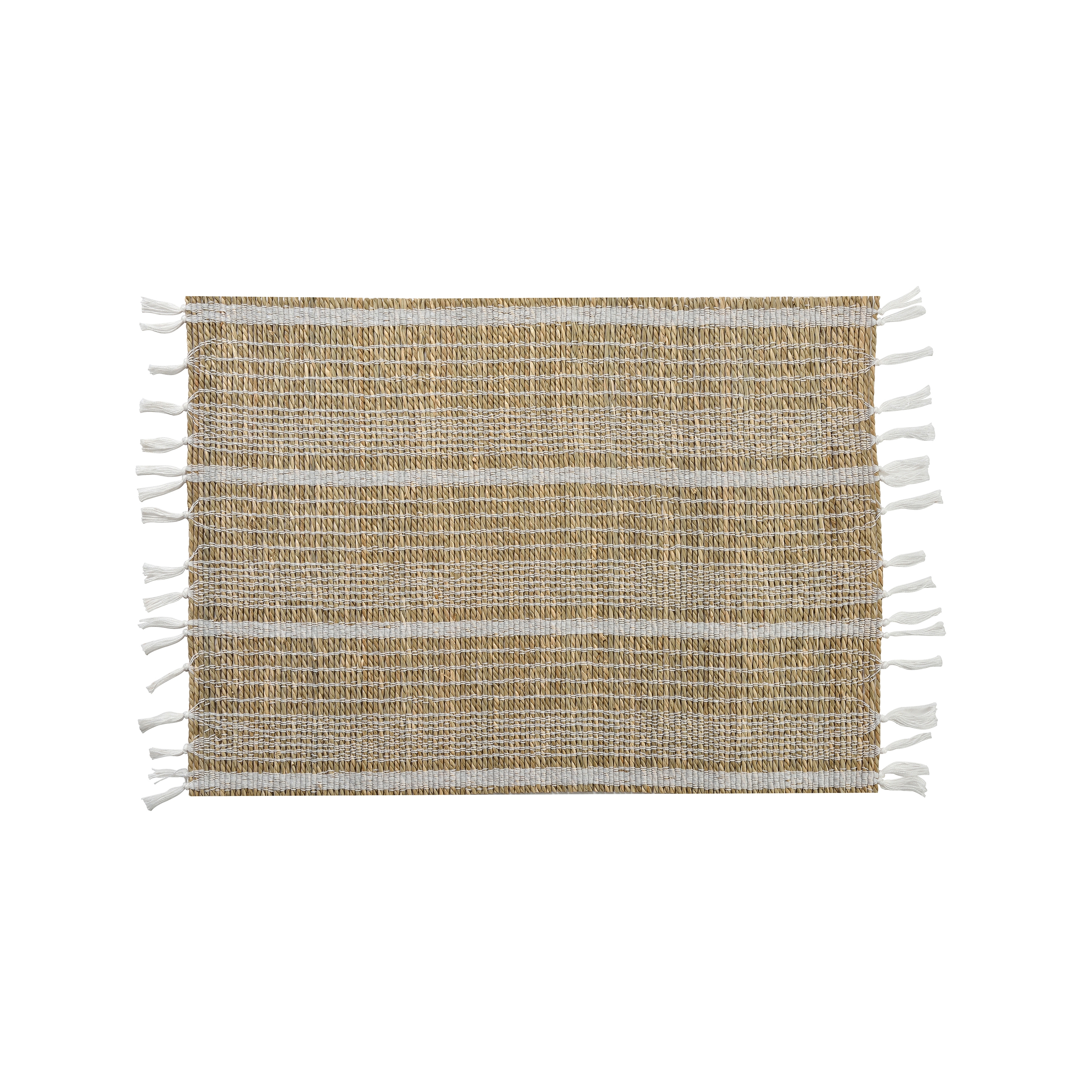 Placemats | Seagrass/White Placemat 45X33cm