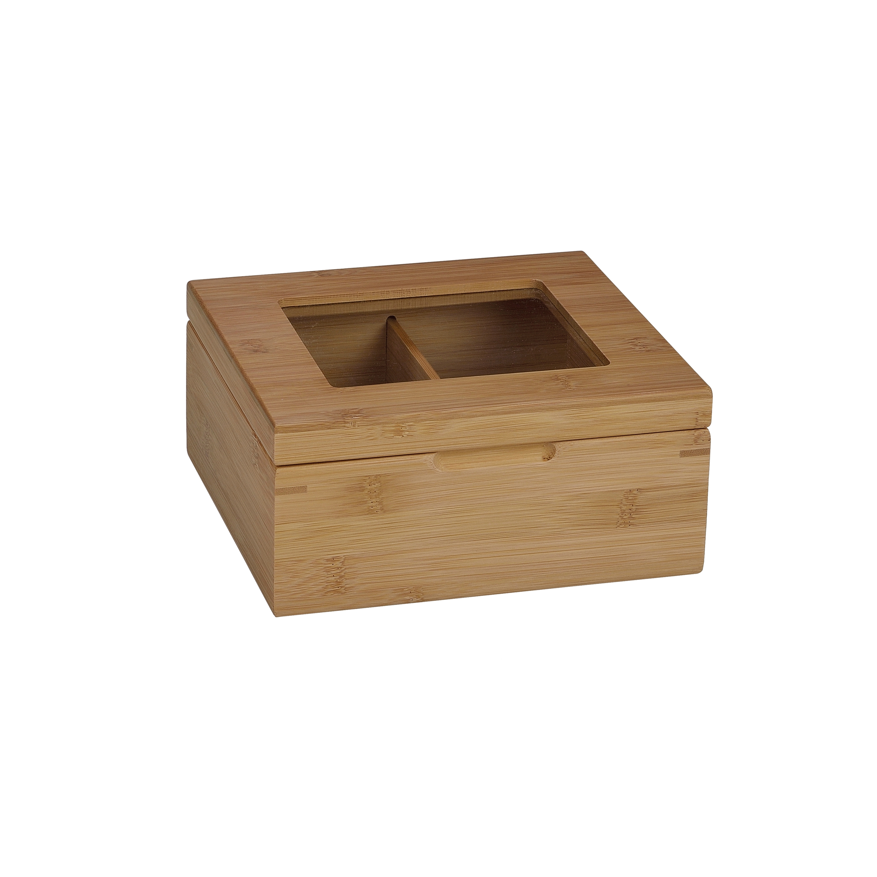 Mostra il prodotto Tea and Coffee Boxes | Scatola Infusioni Bamboo 4C 20X18X9 del produttore Andrea House