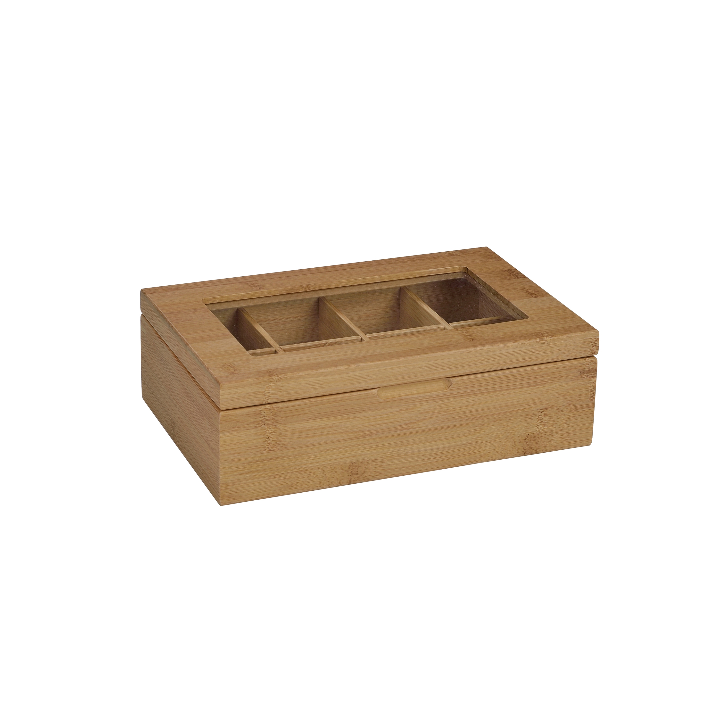Mostra il prodotto Tea and Coffee Boxes | Scatola Infusioni Bamboo 8C 29X19X9 del produttore Andrea House