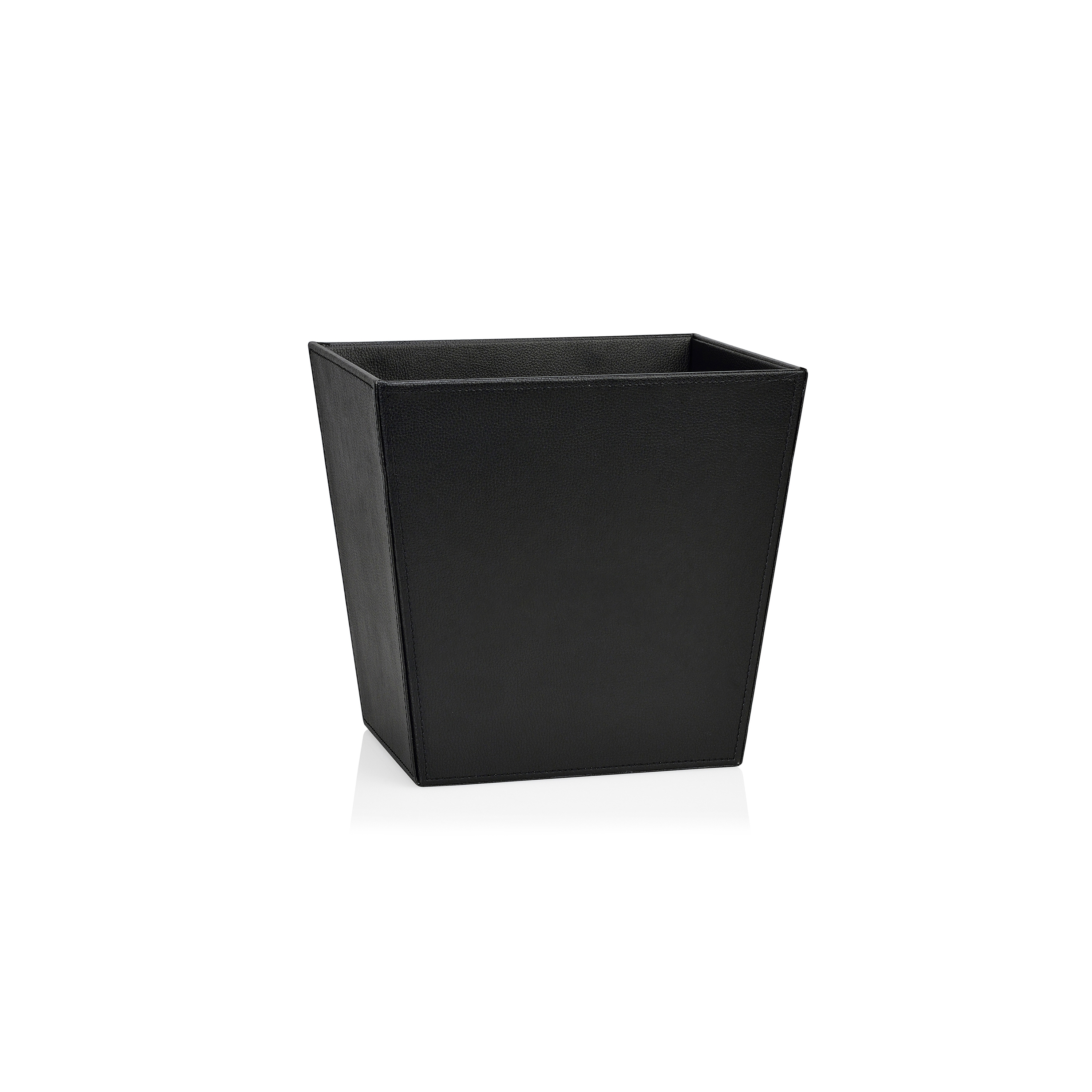 Paper Bins | Cestino Nero Ecopelle