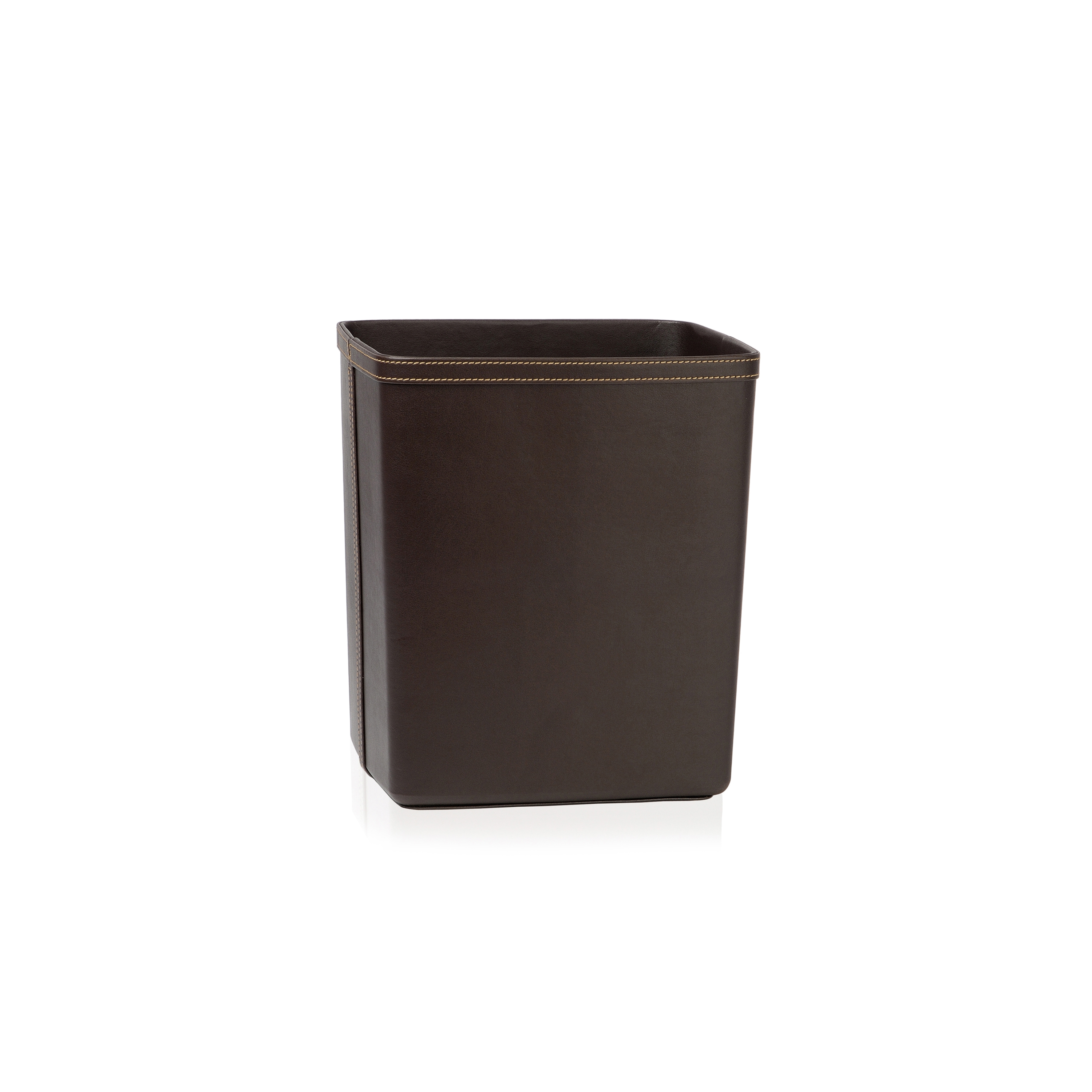 Paper Bins | Cestino Ecopelle Marrone 25X22X29
