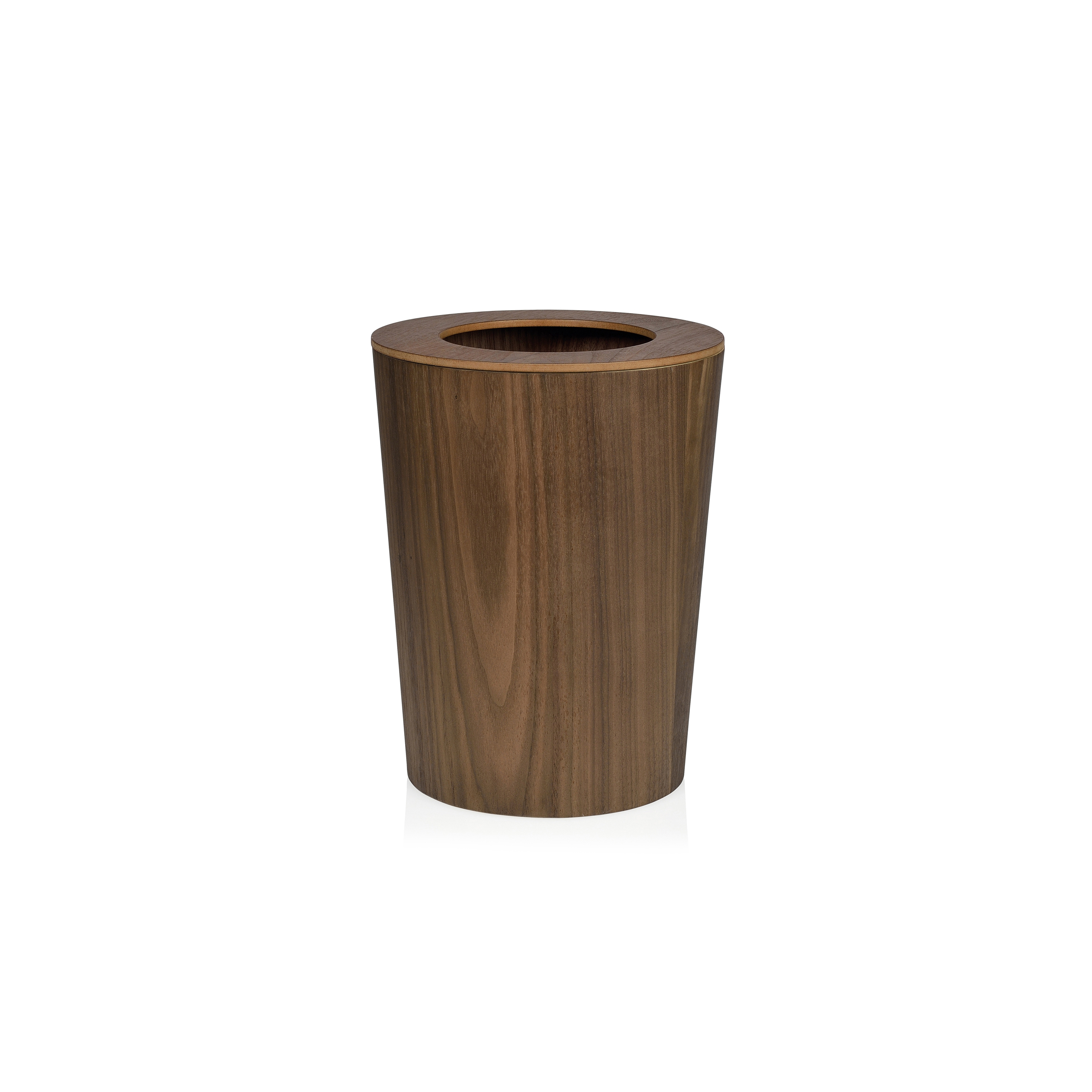 Mostra il prodotto Paper Bins | Cestino Legno Noce Ø23,5X30,5cm del produttore Andrea House