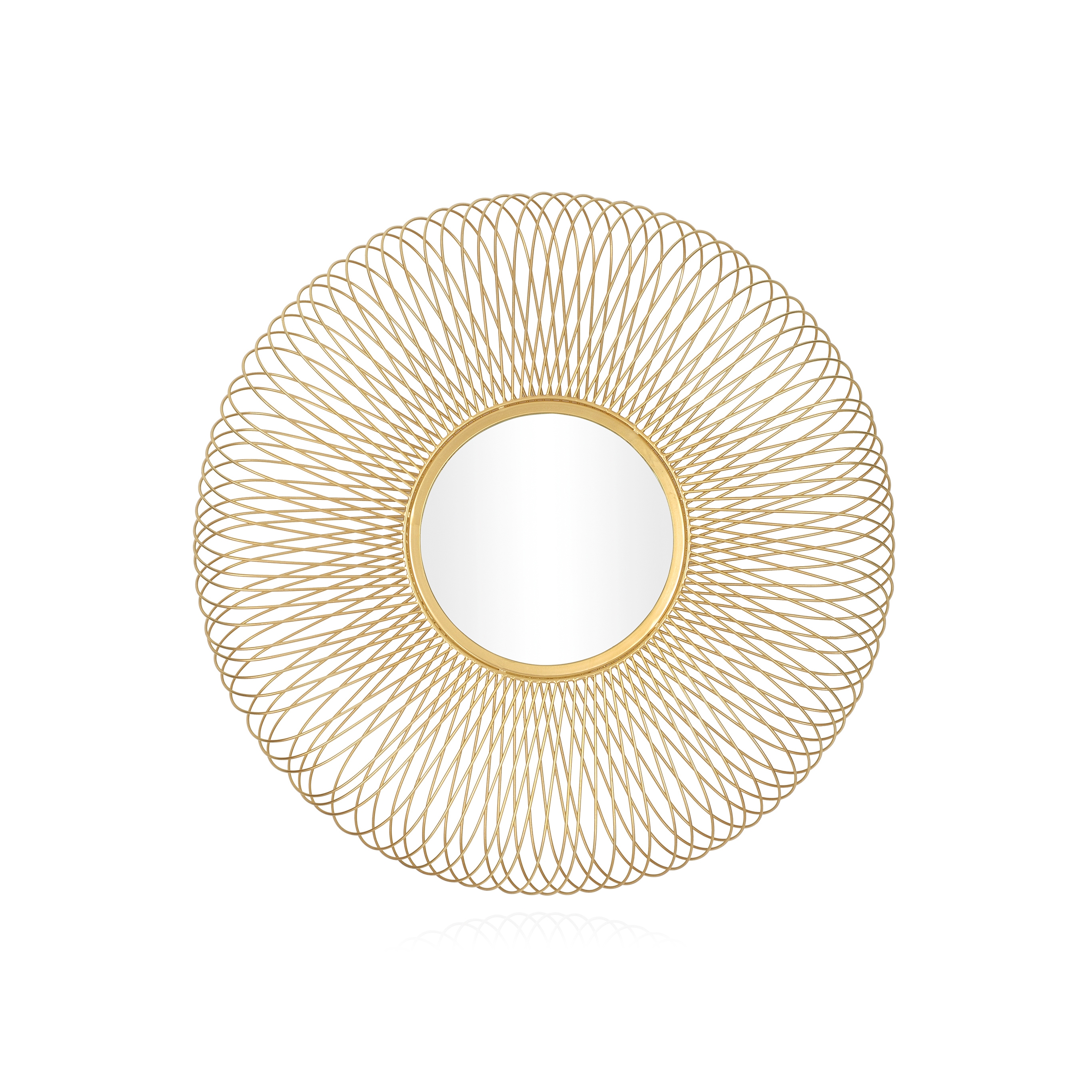 Mostra il prodotto Wall Mirrors | Spec. Parete Metal Fiore Ø76X10cm. del produttore Andrea House