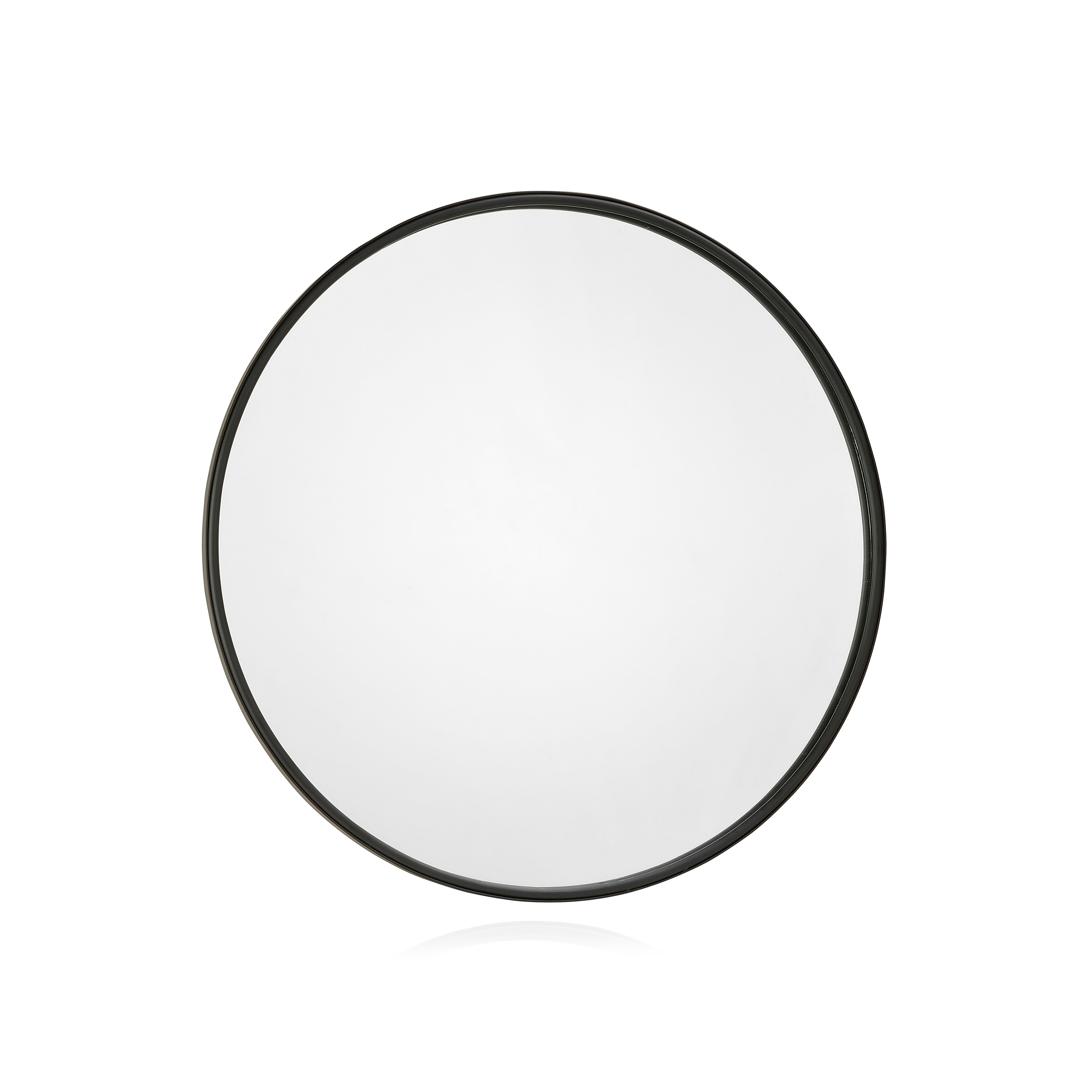 Wall Mirrors | Specchio Parete Rtd. Metal Nero Ø50