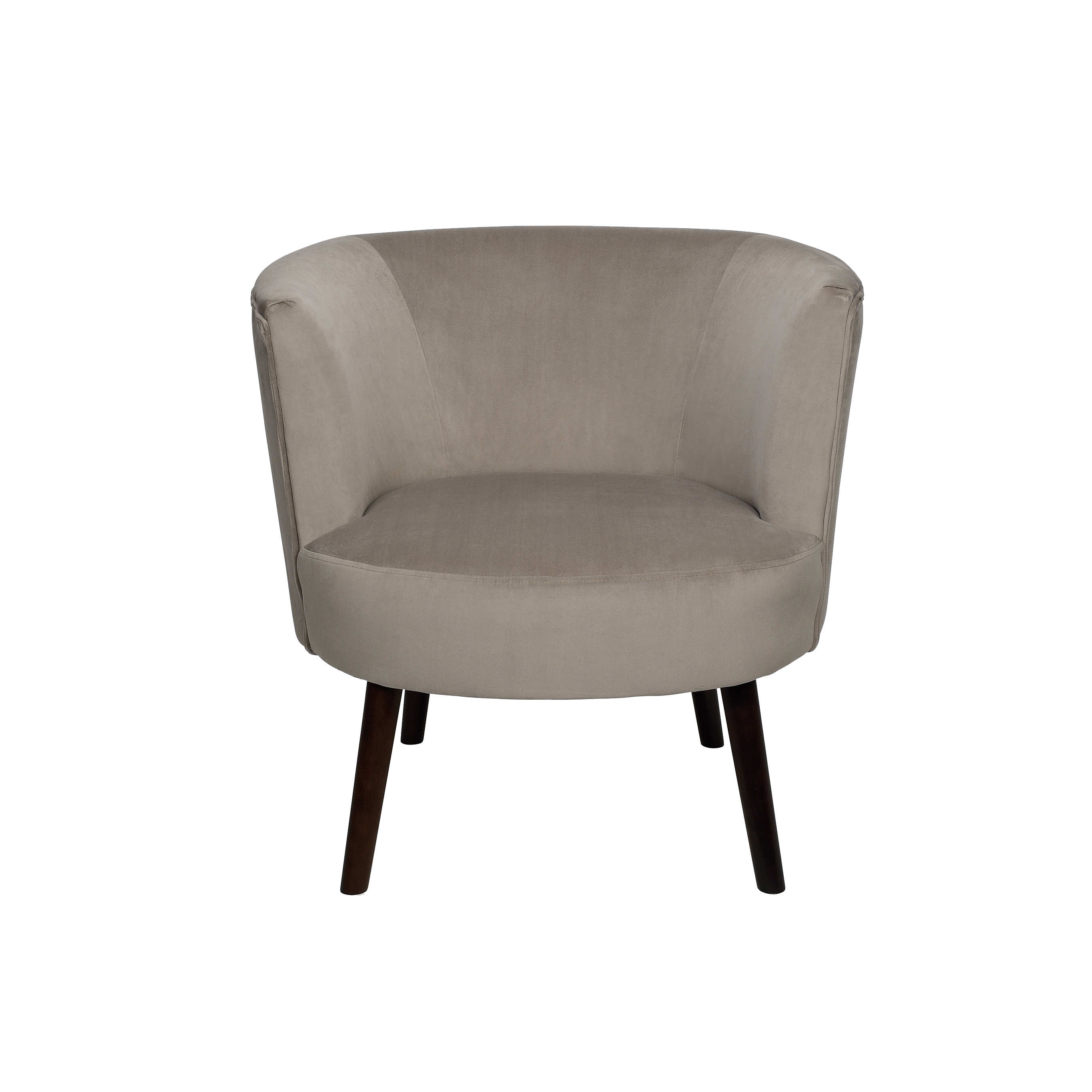 Chairs and Sofas | Beige Velvet Edie Armchair78X75X77cm