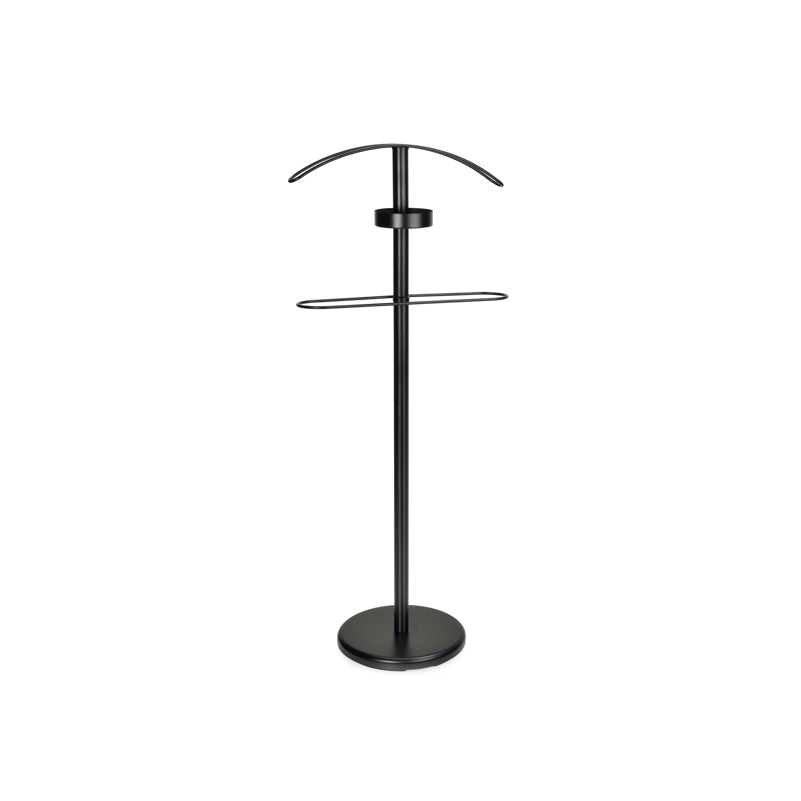 Display product Suit Racks | Black Metal Suit Rack Ø11X110cm. from manufacturer Andrea House