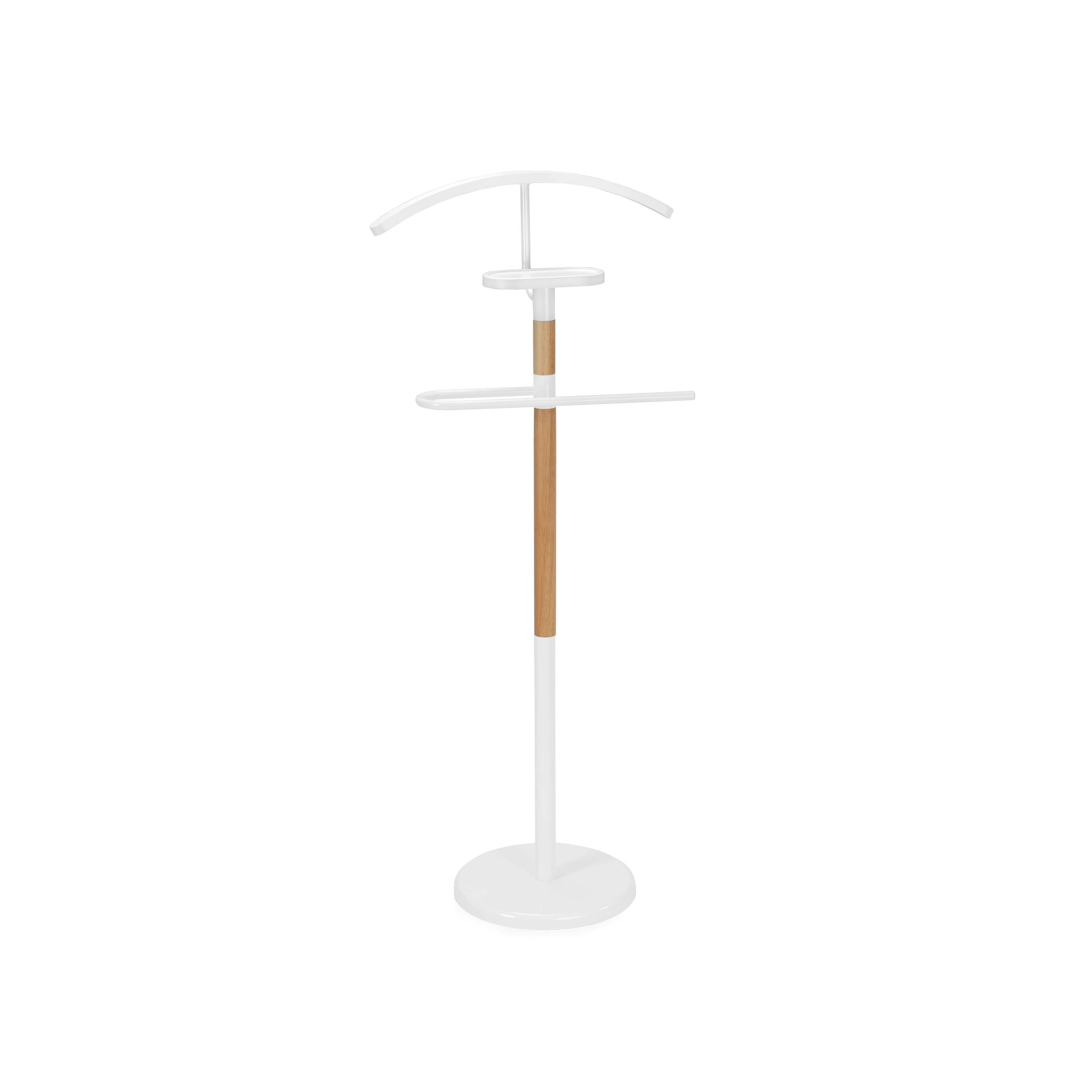 Display product Suit Racks | Cloth Hang White 46. 5X28. 5X113. 5cm from manufacturer Andrea House