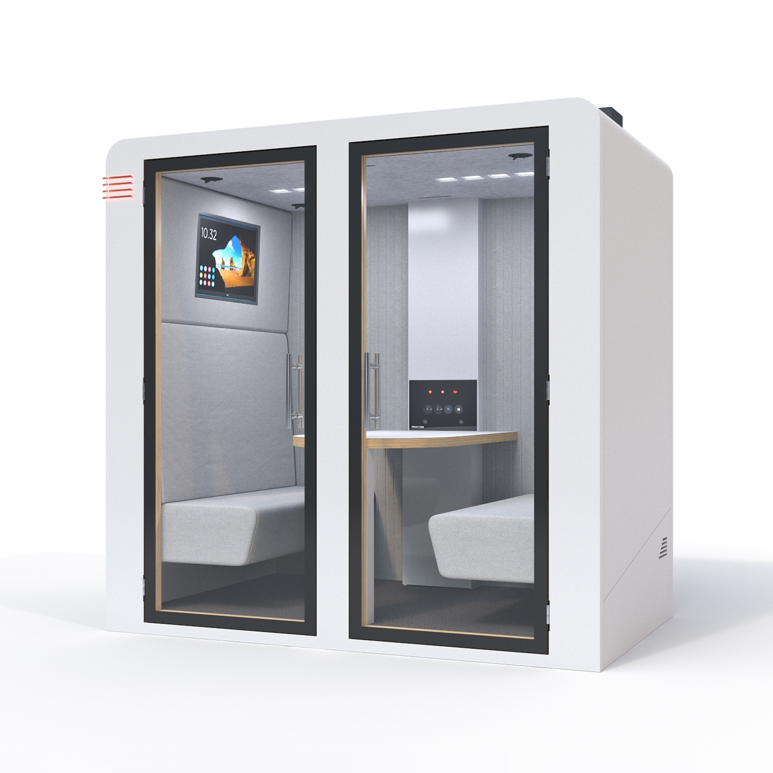Display product Procyon Quatro from manufacturer Silence Business Solutions