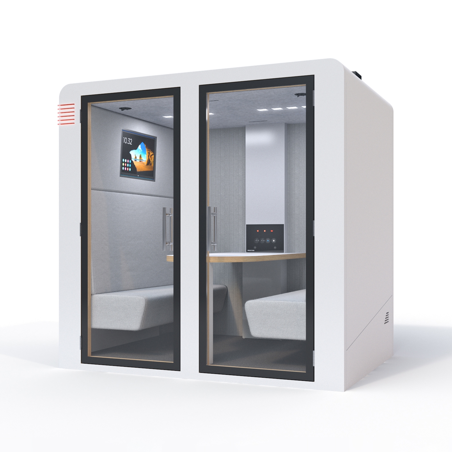 Display product Procyon Sixo from manufacturer Silence Business Solutions