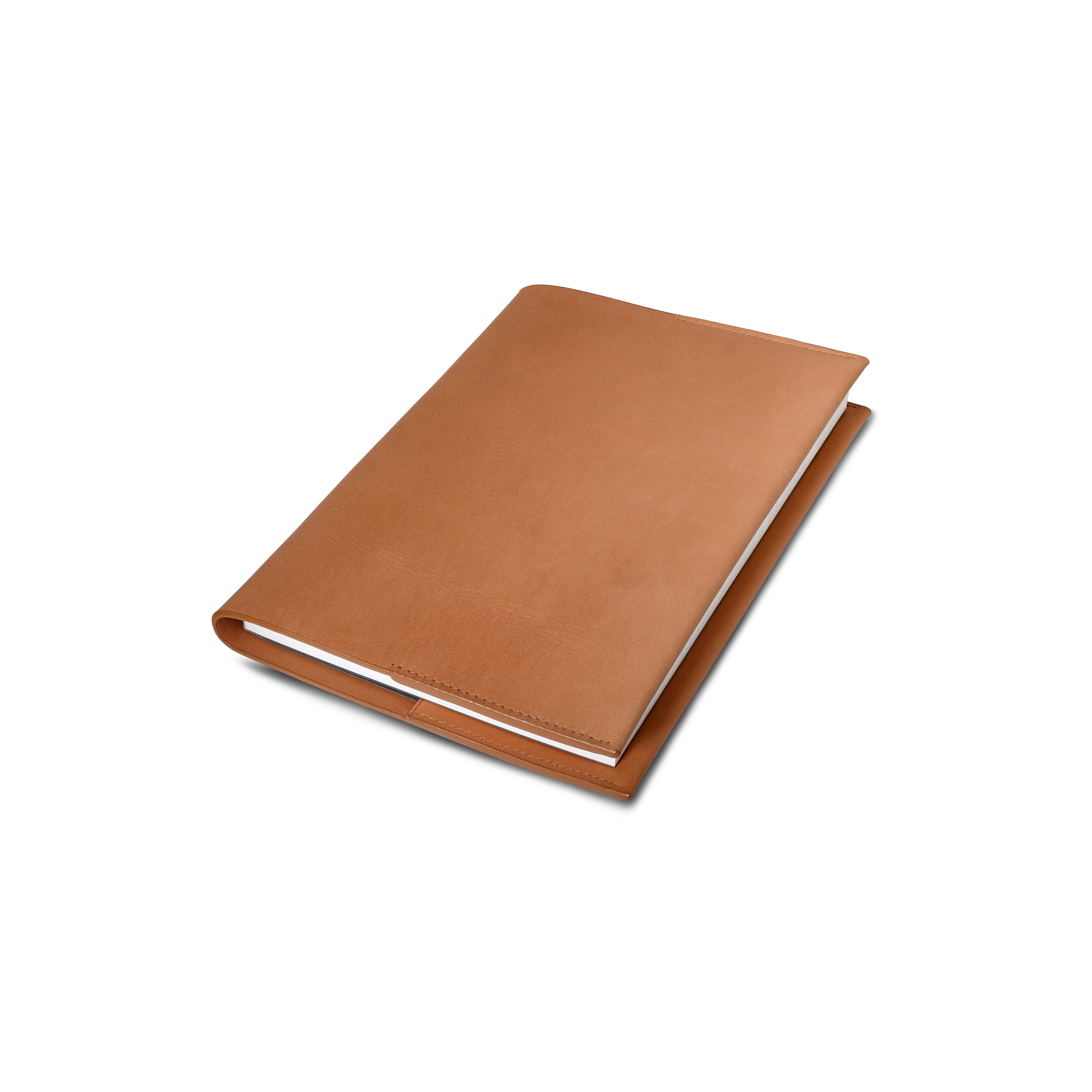 Notebook cognac leather