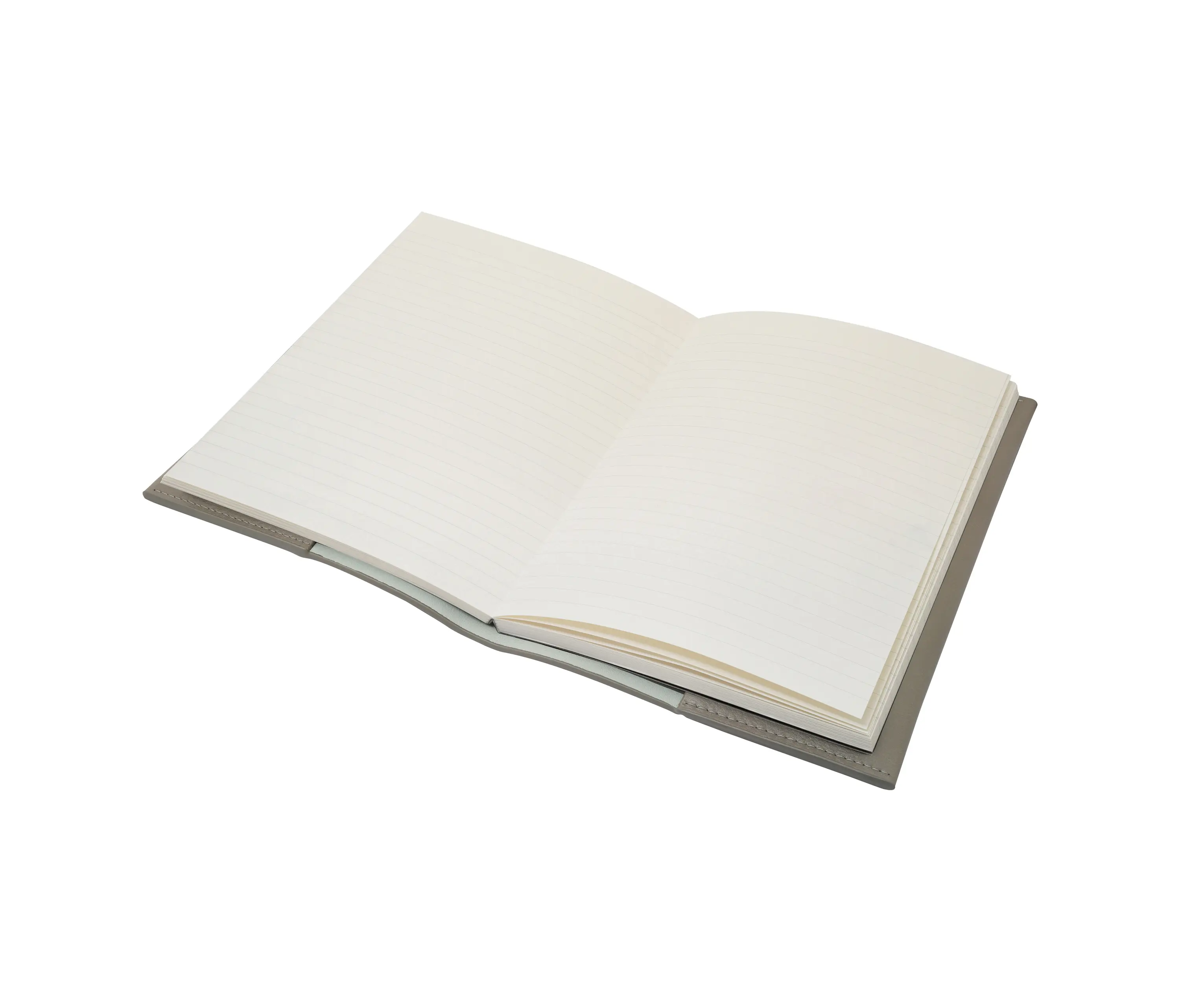 August Sandgren A/S - Notebook grey and turquoise leather
