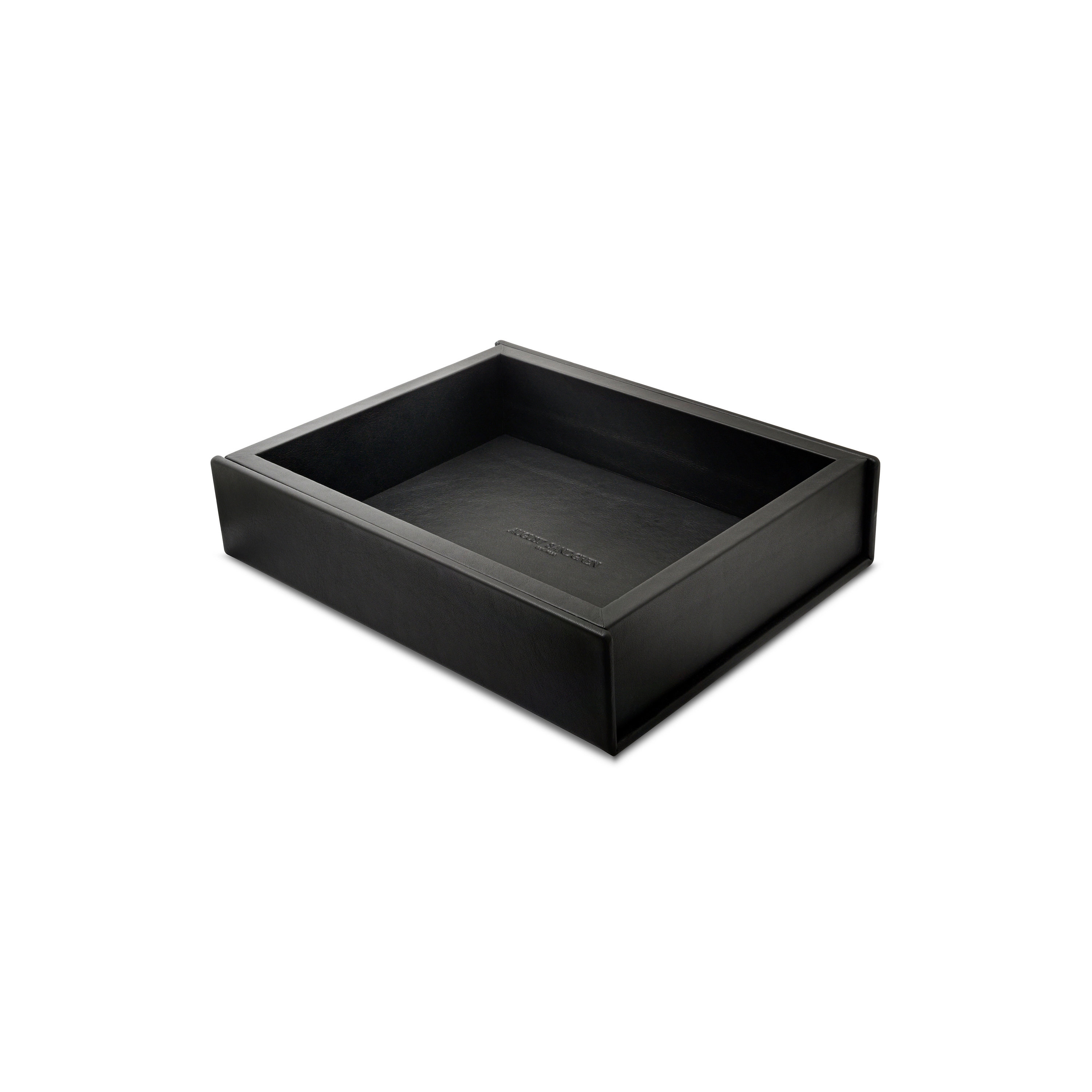 Afficher le produit Openbox black leather du fabricant August Sandgren A/S