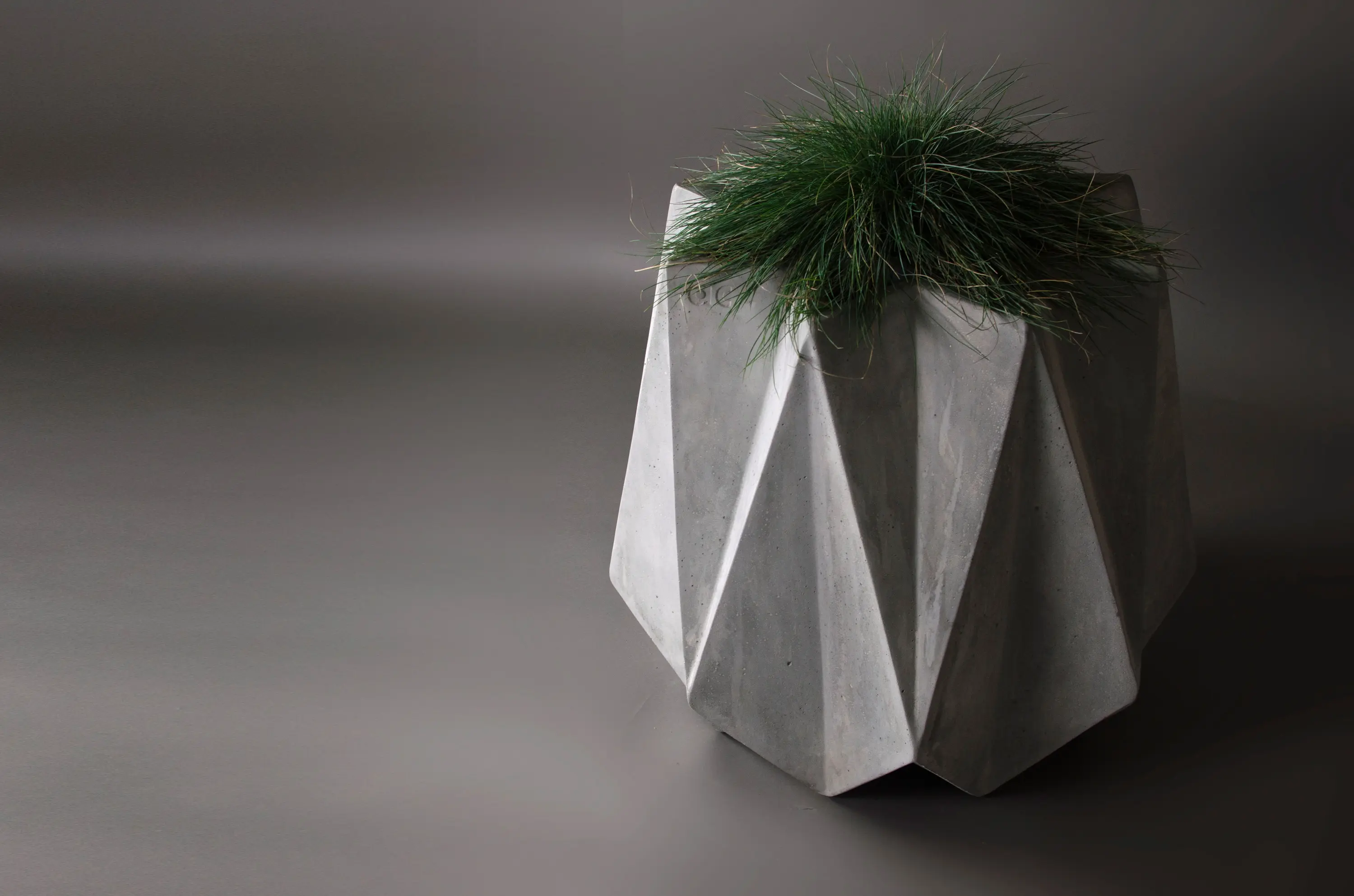 Adam Christopher Design - Kronen 65 Flower Pot, Rust Stained Reinforced Concrete