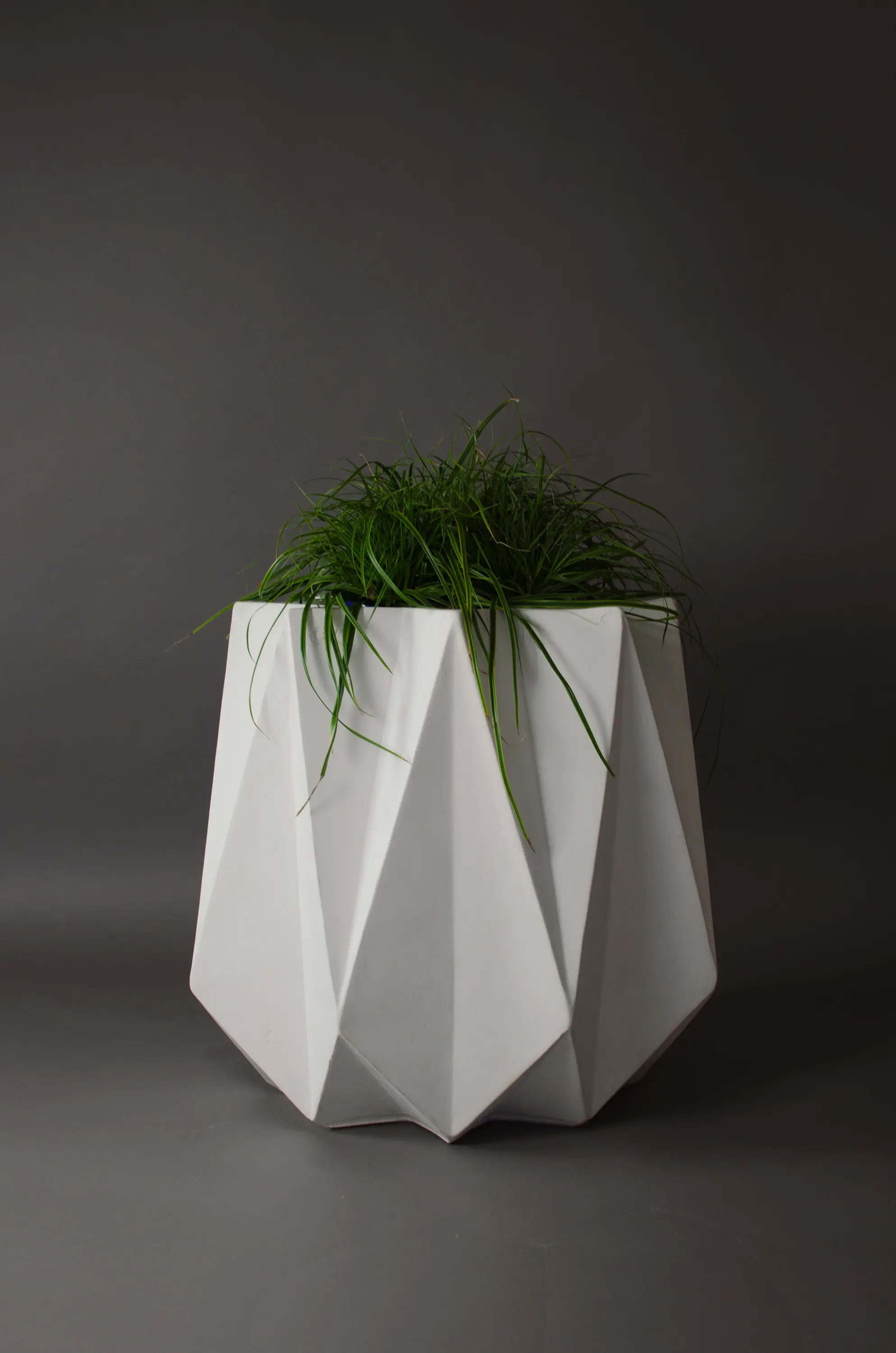Adam Christopher Design - Kronen 65 Flower Pot, Rust Stained Reinforced Concrete