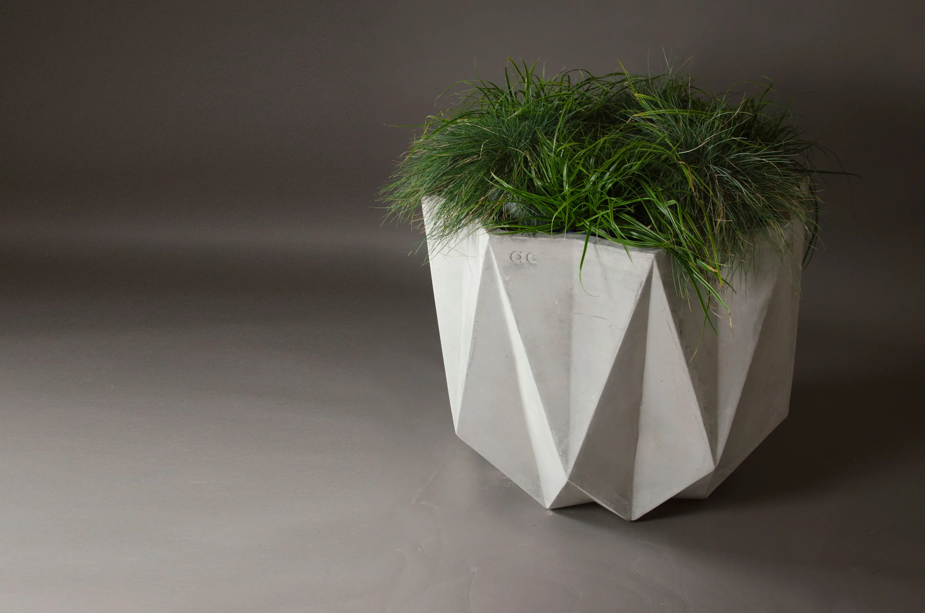 Adam Christopher Design - Prisme Planter, Rust Stained