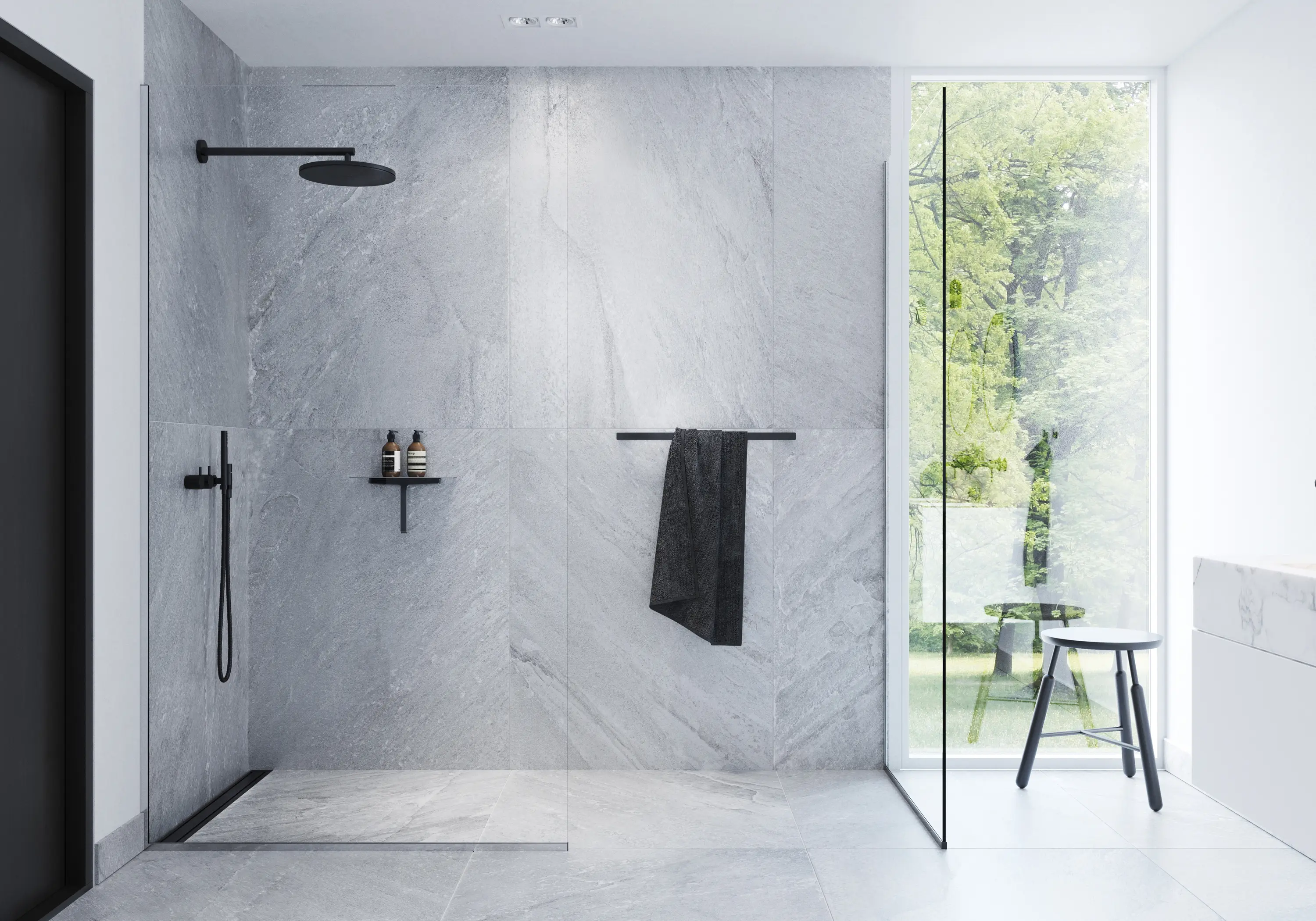 Unidrain - Reframe Kollektion | Toilettenpapierhalter - messing