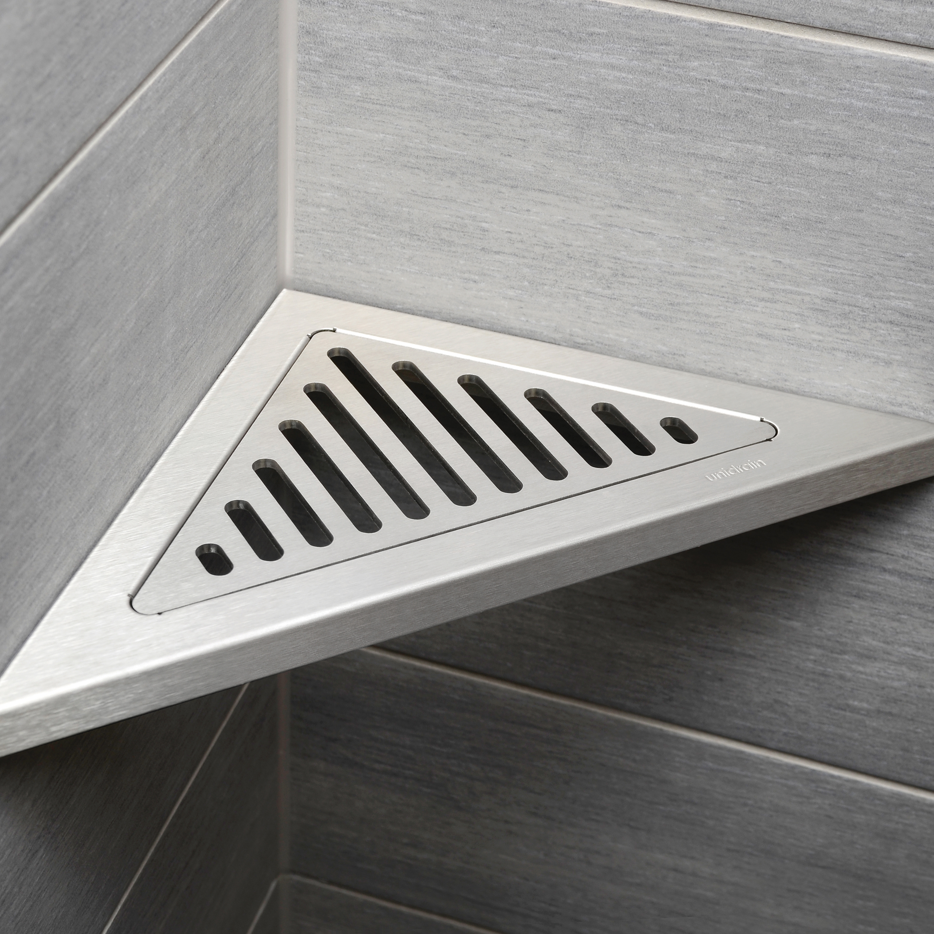 Display product ClassicLine | Corner soap shelf - Column from manufacturer Unidrain