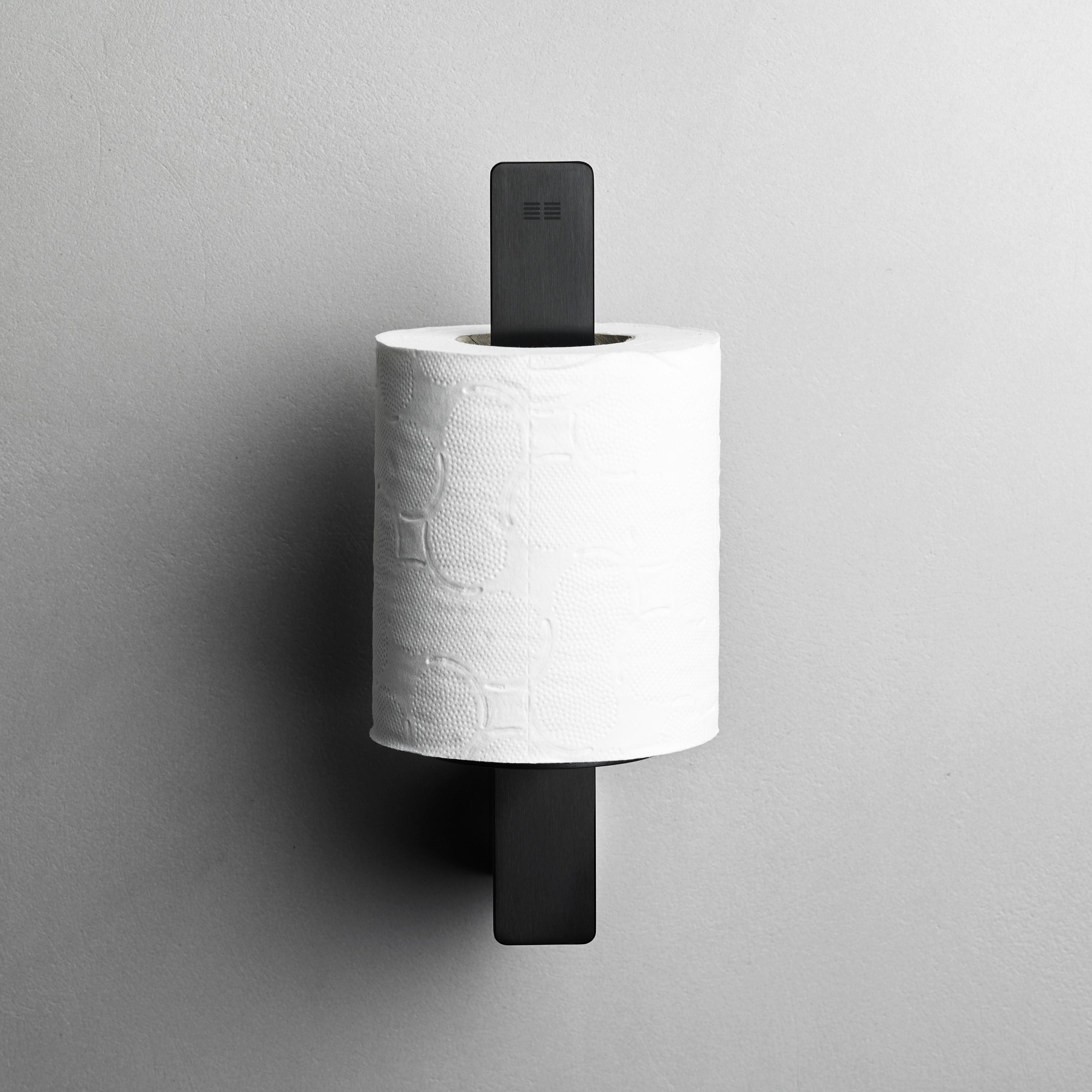 Display product Reframe Collection | Toilet paper holder spare - black from manufacturer Unidrain