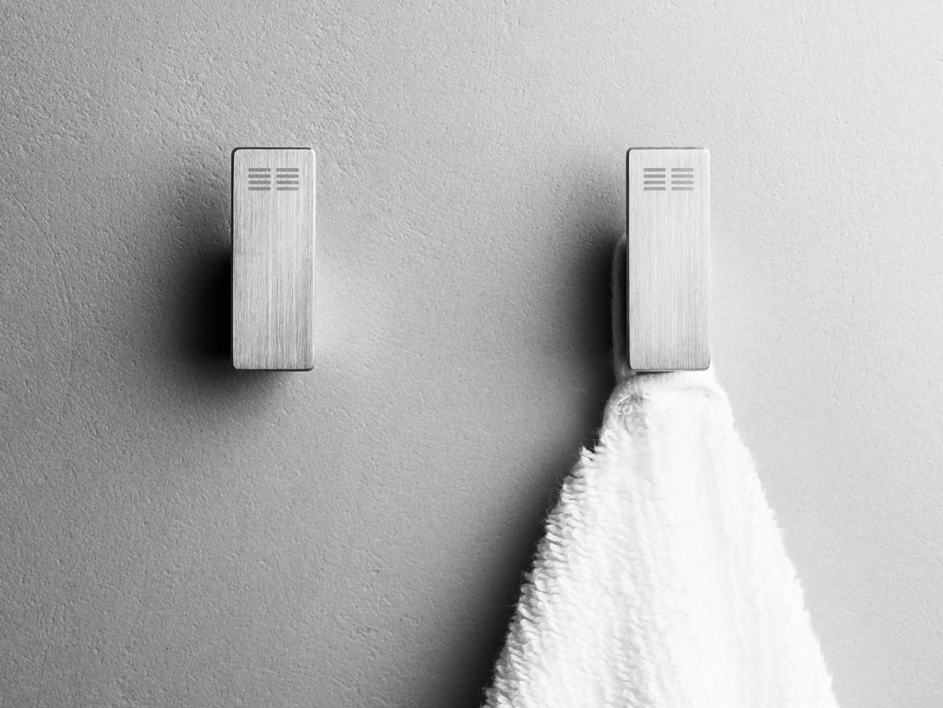 Unidrain - Reframe Collection | Hooks - brushed steel