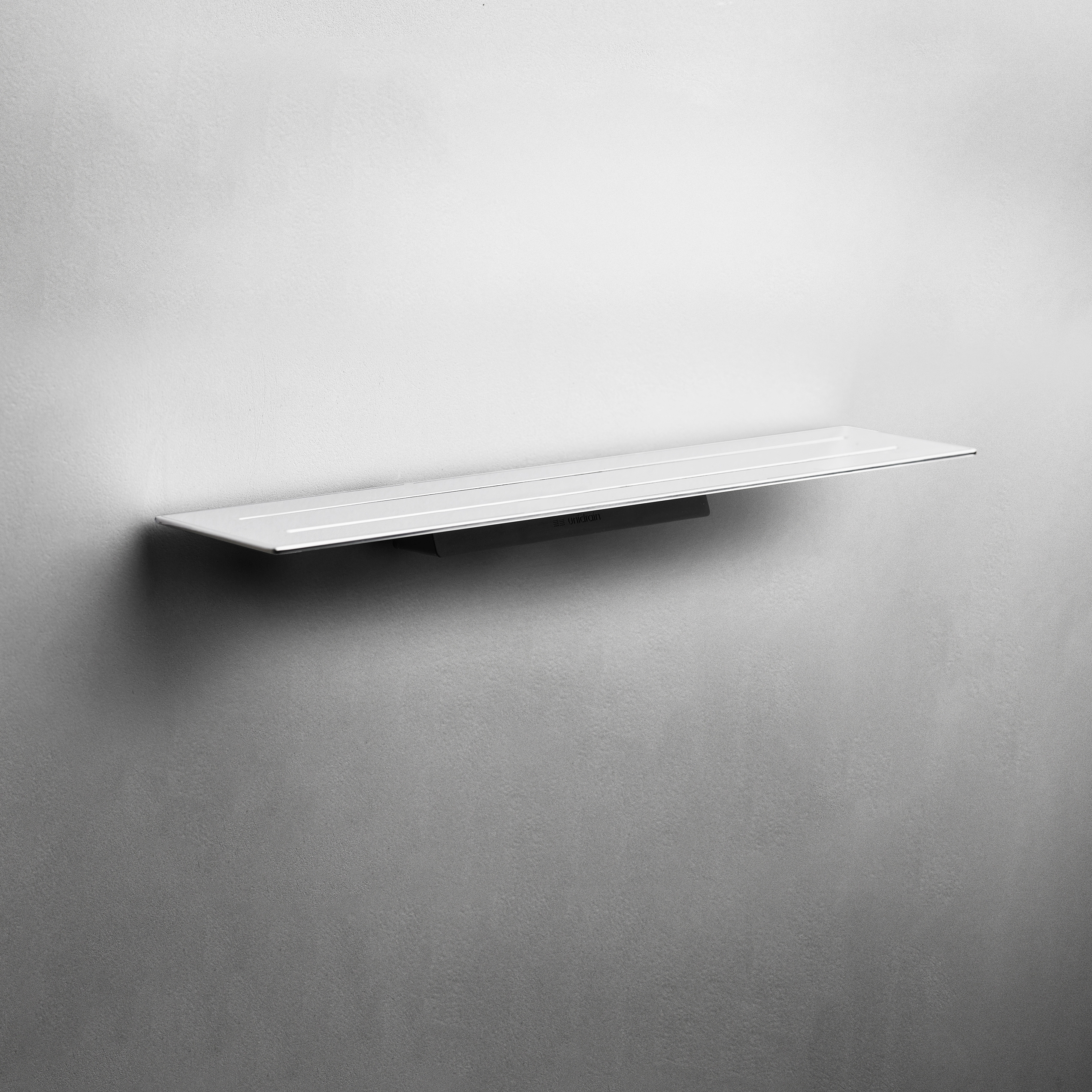 Reframe Collection I Soap shelf I Polished steel