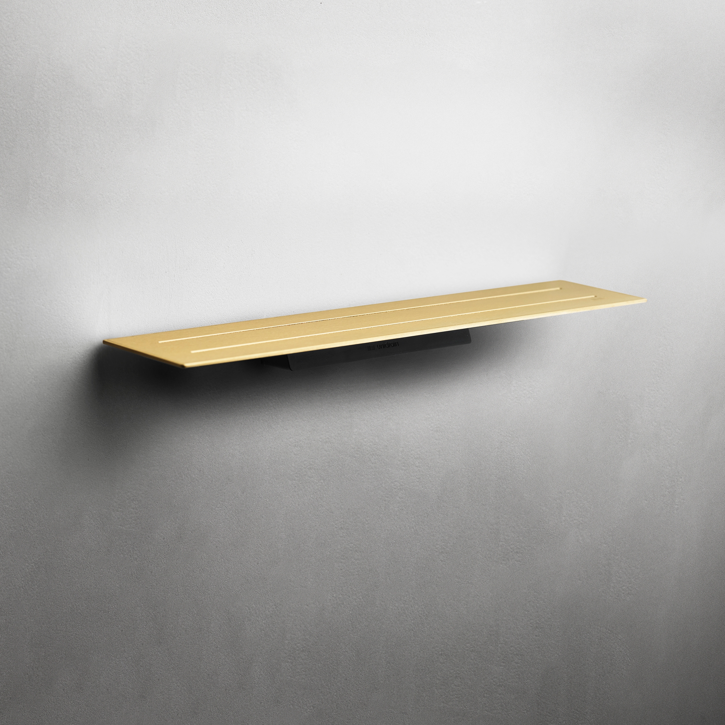 Reframe Collection I Soap shelf I Brass