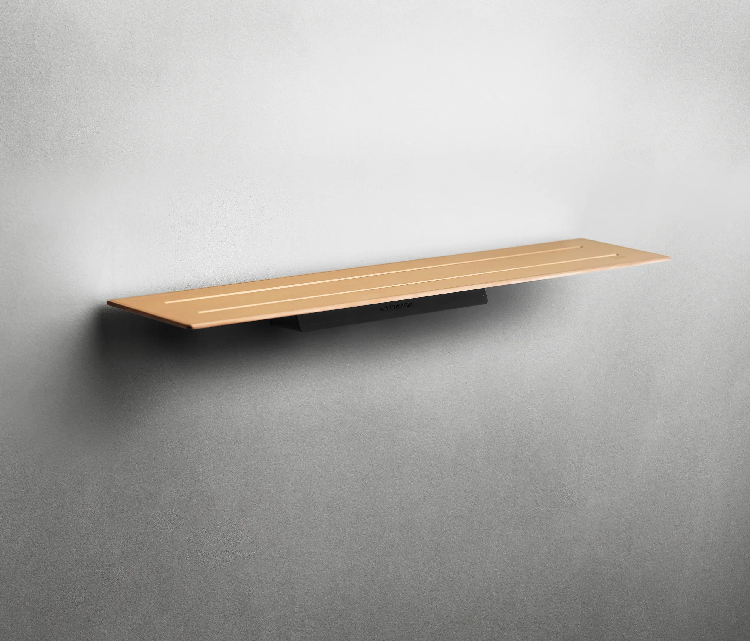 Unidrain - Reframe Collection I Soap shelf I Copper