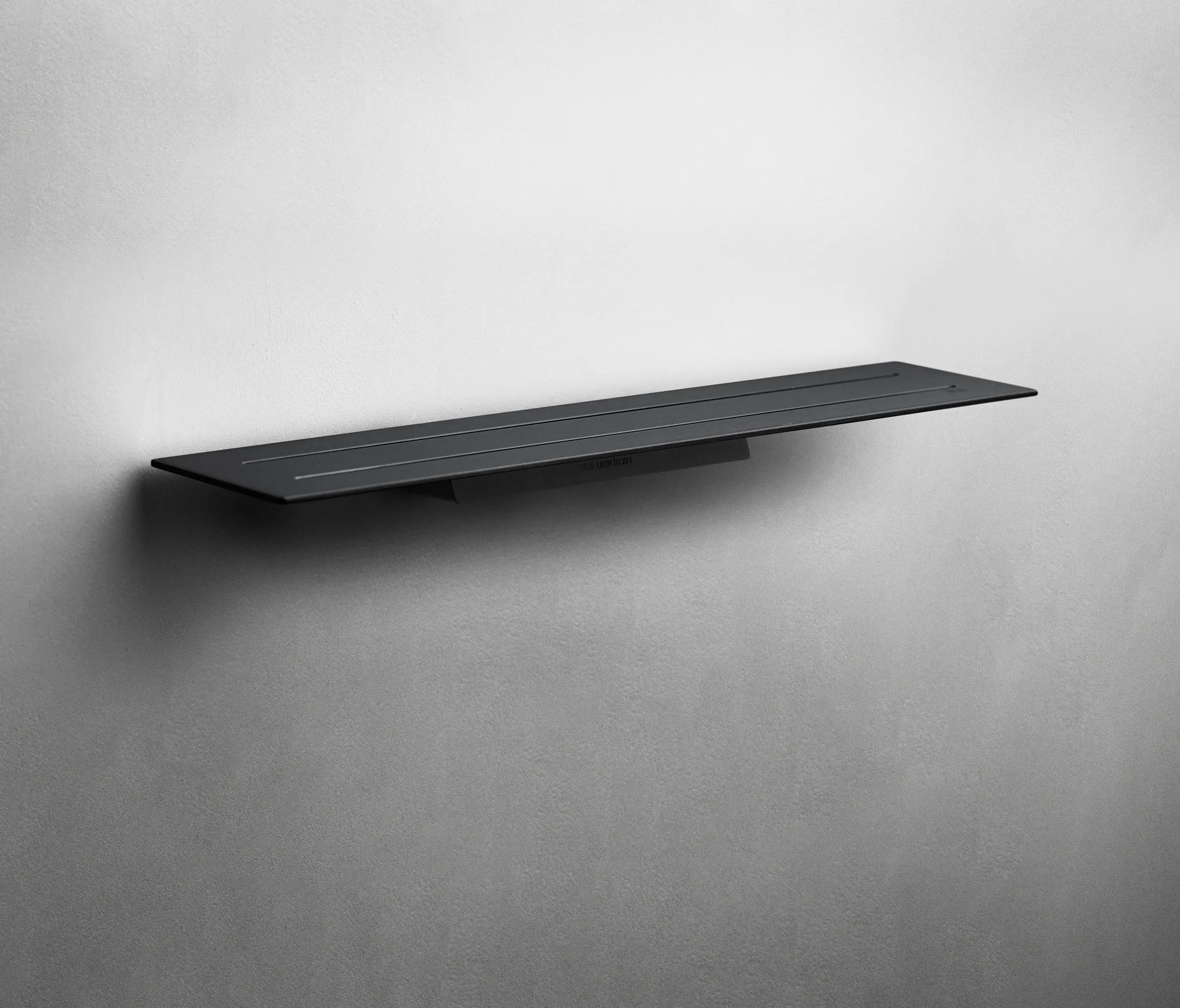 Unidrain - Reframe Collection I Soap shelf I Black