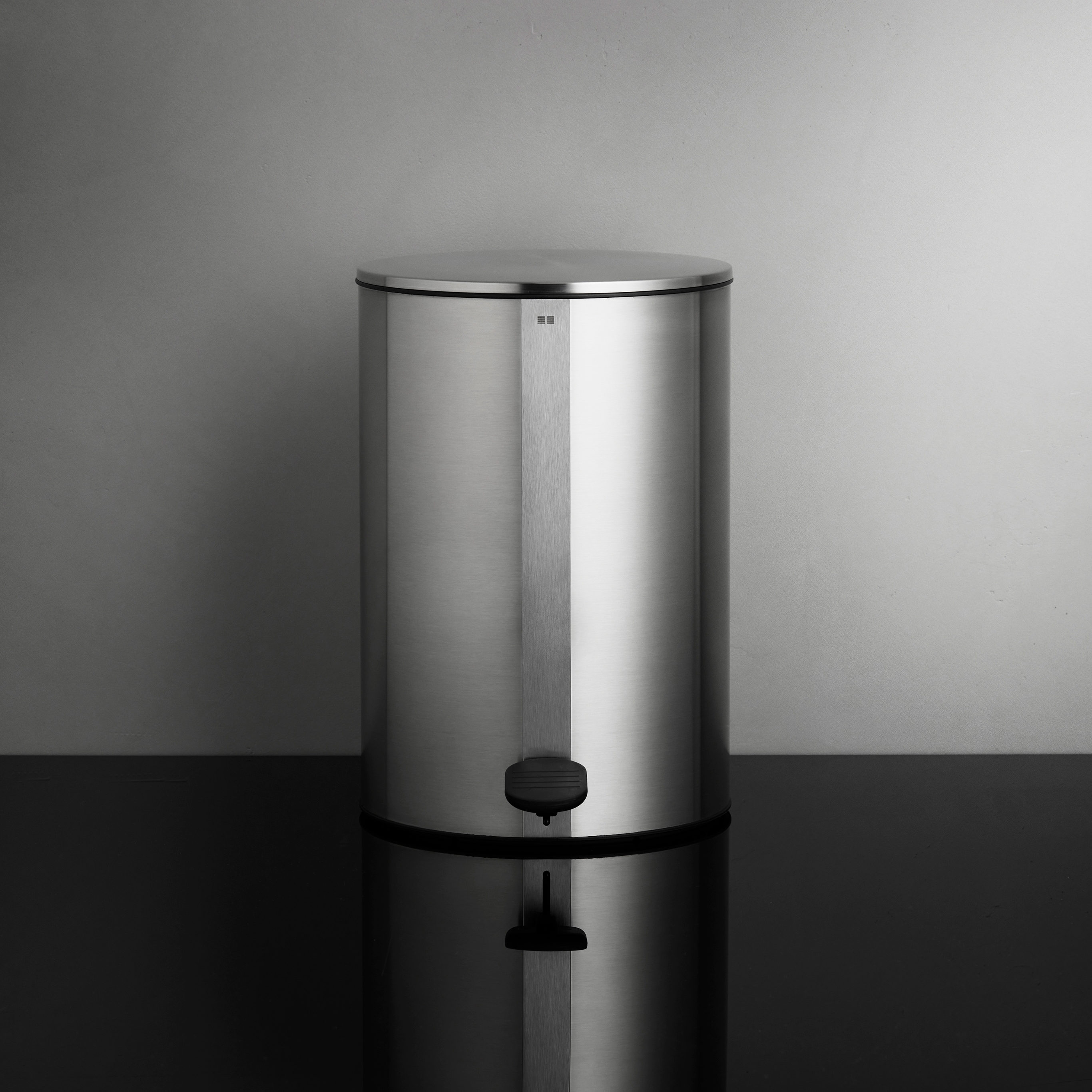 Reframe Collection | Pedal bin - brushed steel