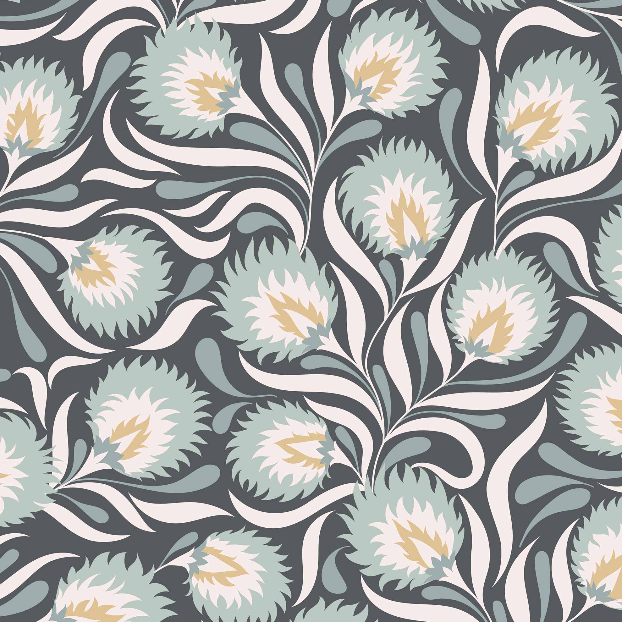 Art Nouveau Flowers