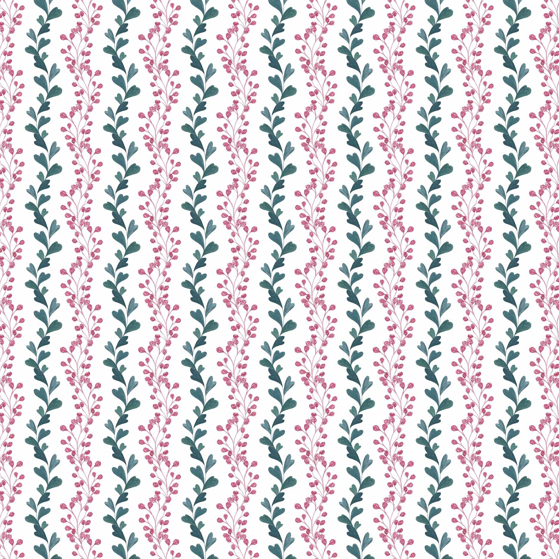 Delicate Foliage Stripes