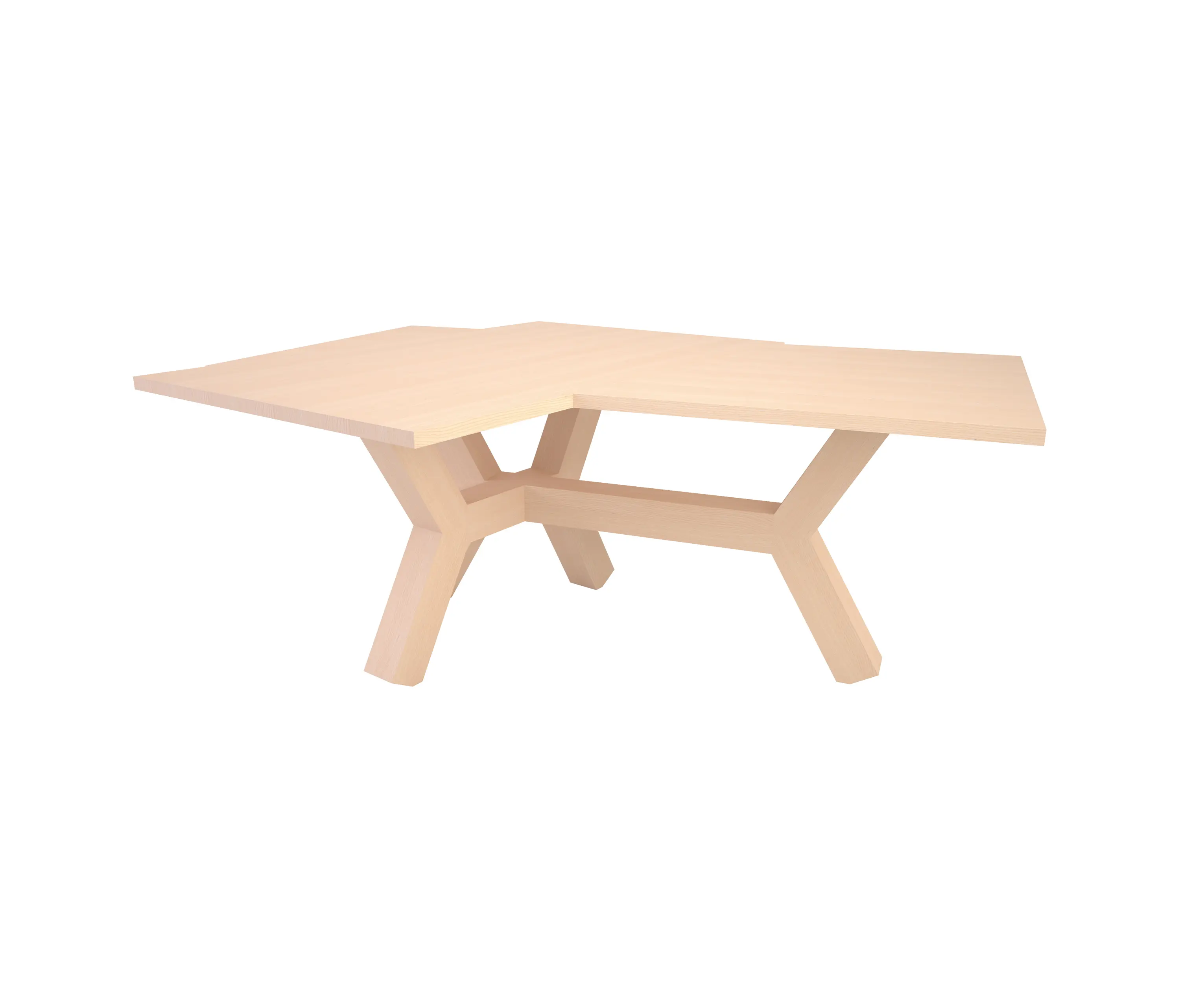 Editions LS - Dinner Table Quartus in Solid Ash