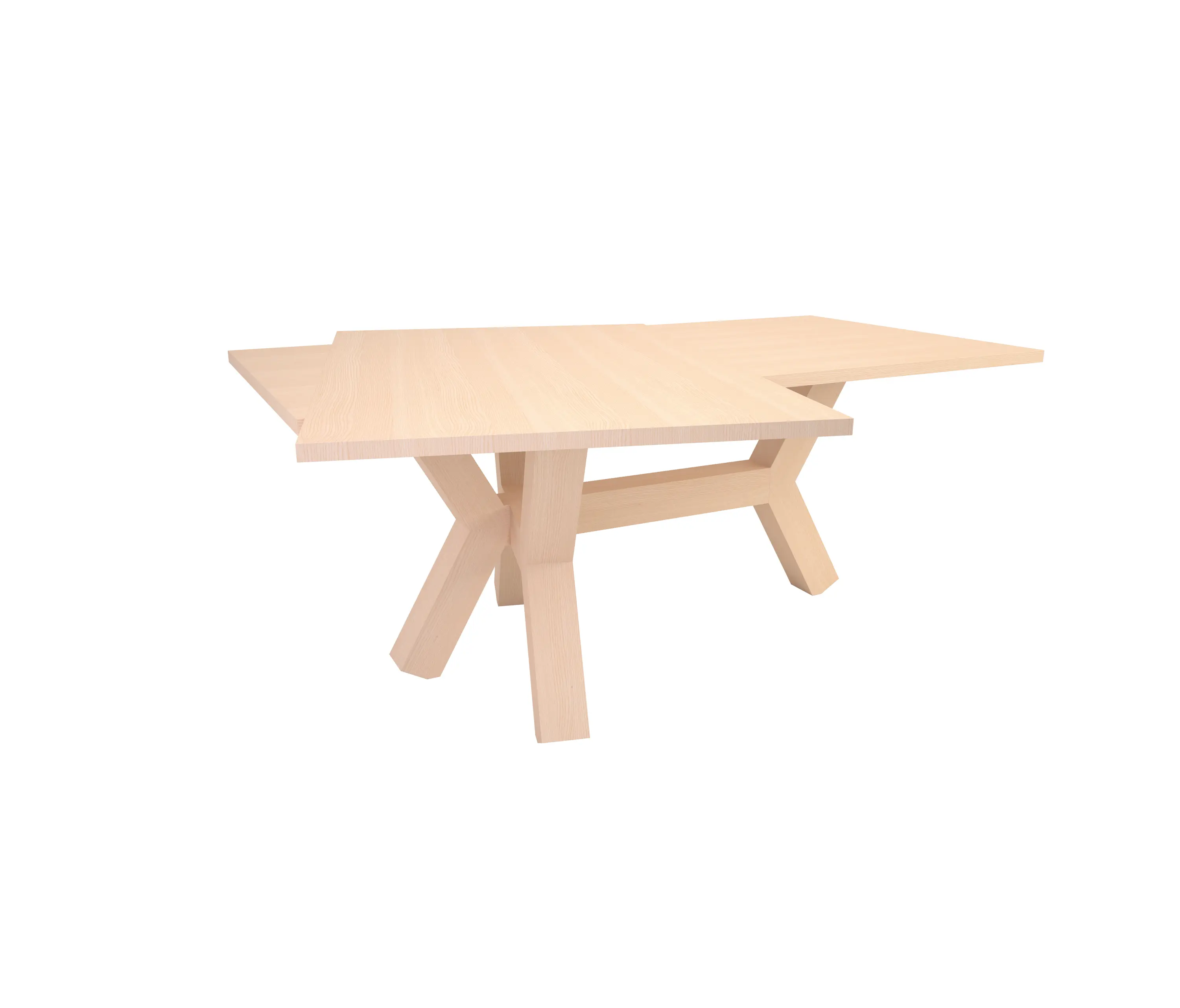 Editions LS - Dinner Table Quartus in Solid Ash