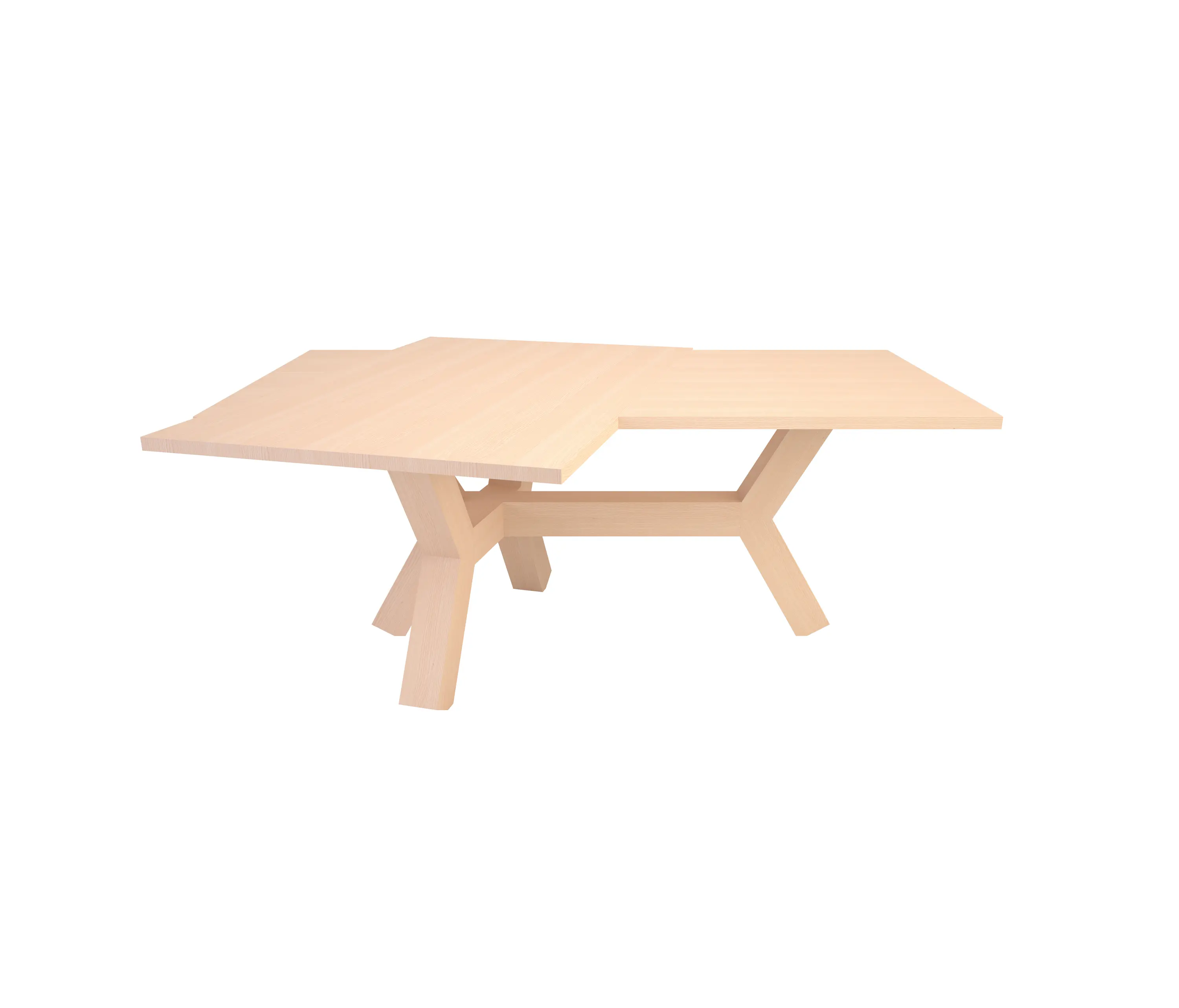 Editions LS - Dinner Table Quartus in Solid Ash