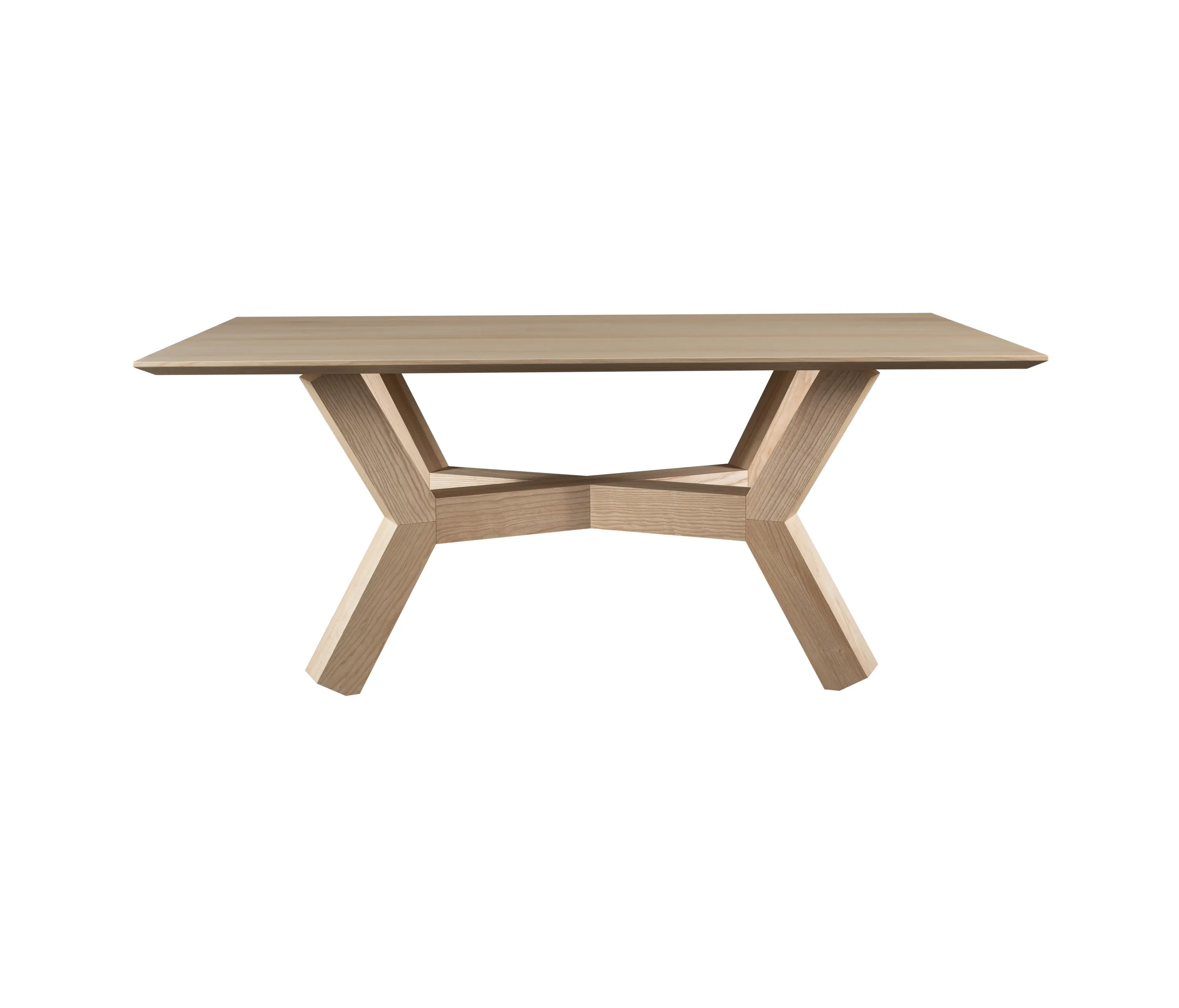Editions LS - Dinner Table Tertius in Solid Ash