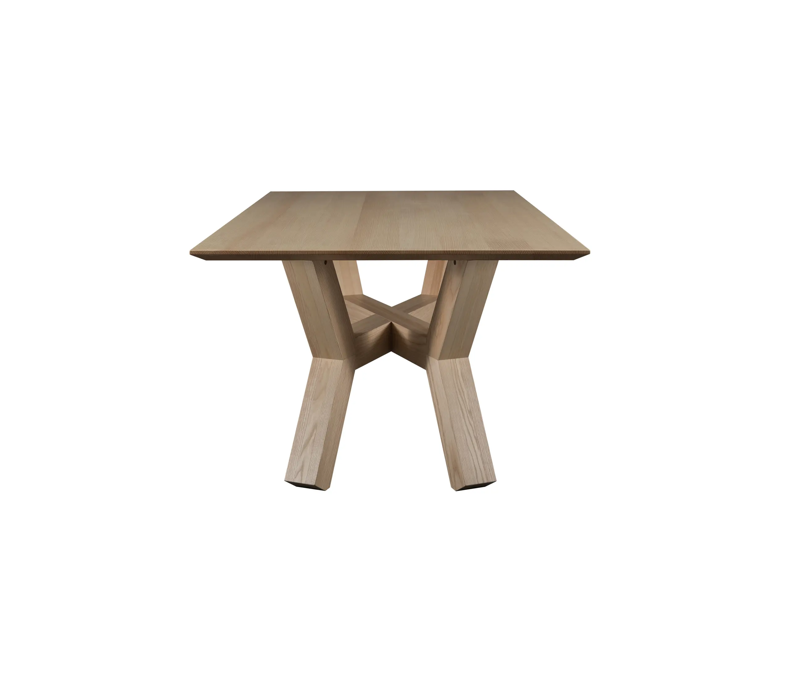 Editions LS - Dinner Table Tertius in Solid Ash