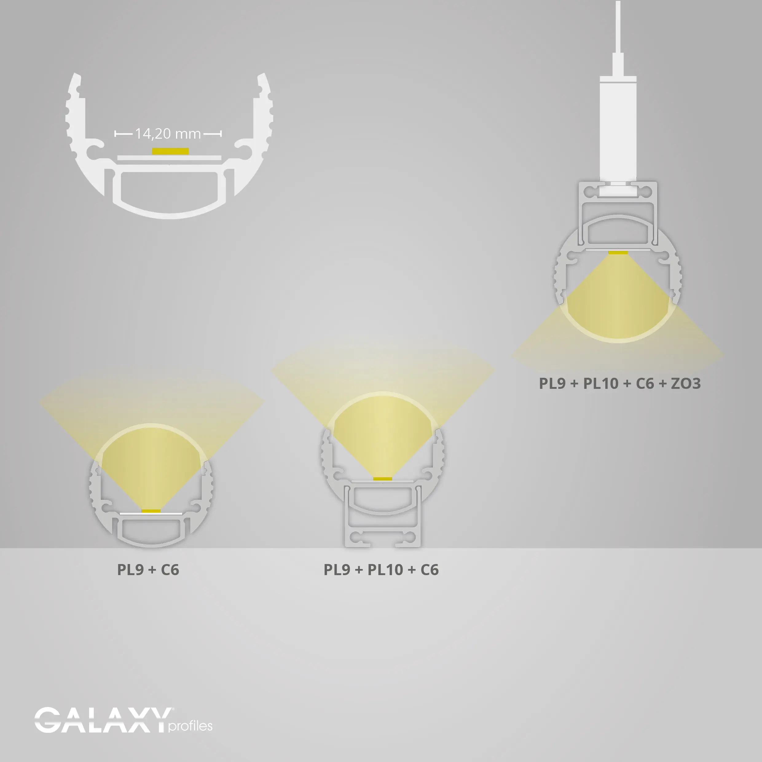 Galaxy Profiles - PL9 series | End cap E29