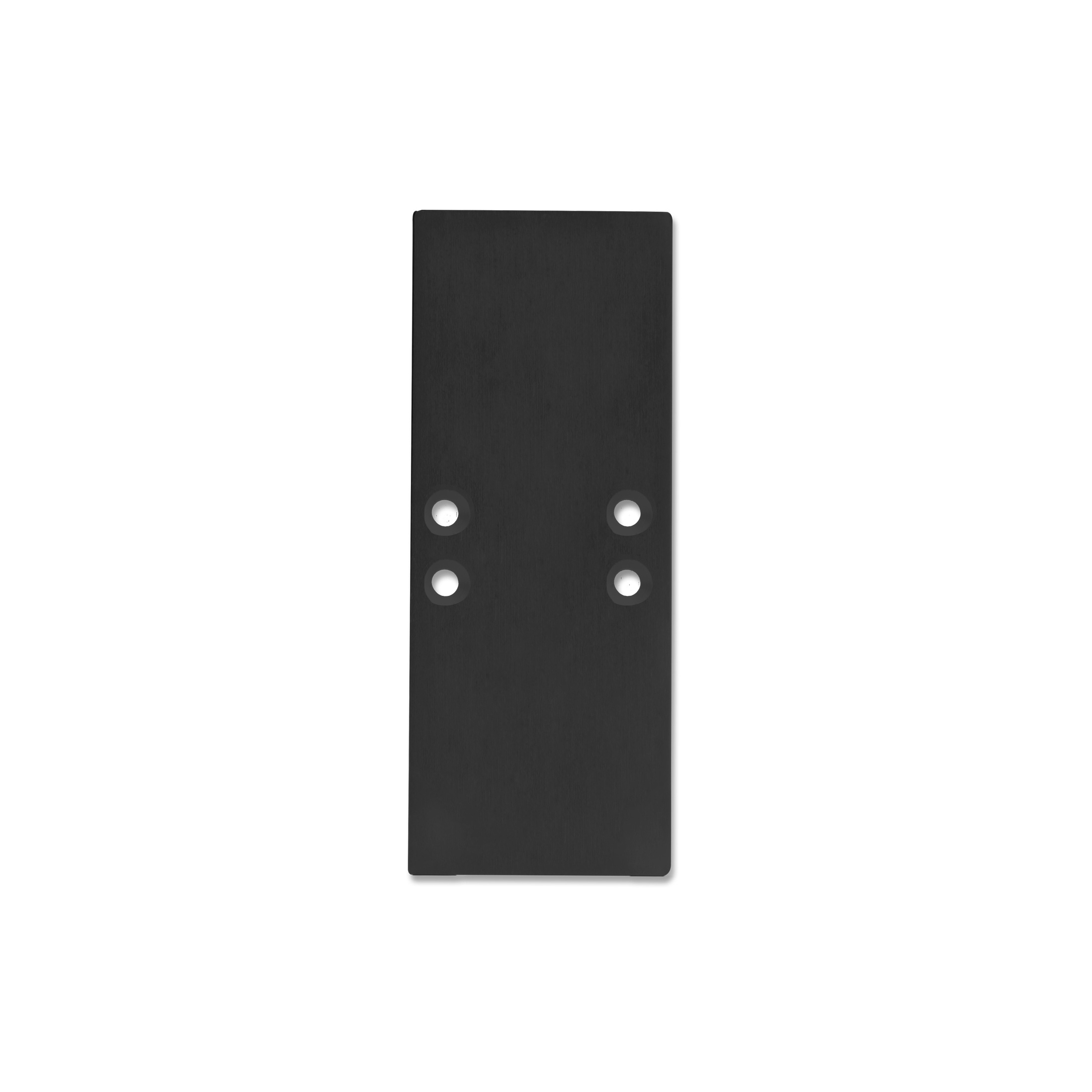 PL13 series | End cap E66 Alu black RAL9005