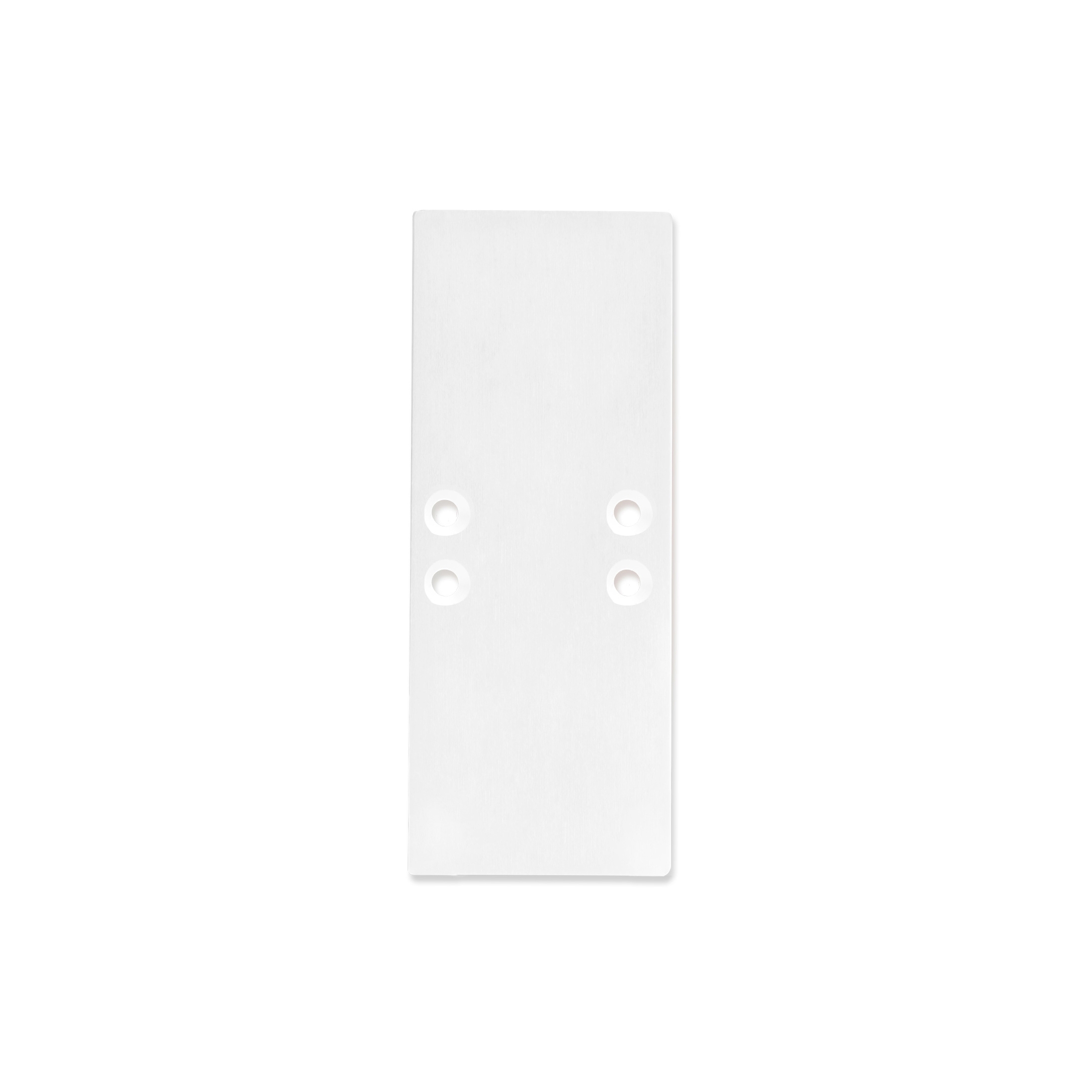 PL13 series | End cap E66 Alu white RAL9010
