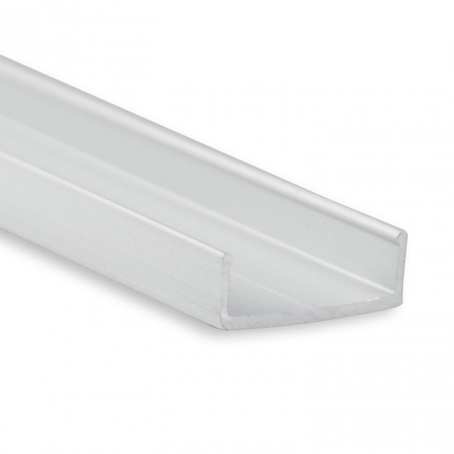 Display product PL8 series | PL10.1 LED CONSTRUCTION / ASSEMBLY profile 200 cm, flat from manufacturer Galaxy Profiles