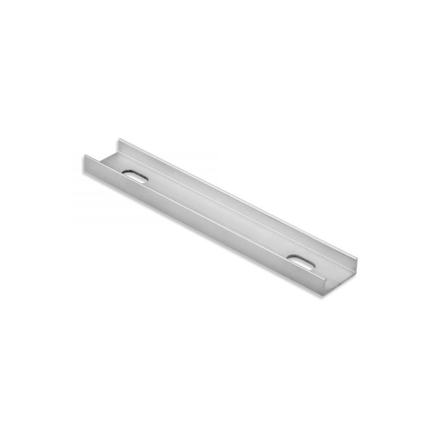Display product Accessories | PL10.1 LED CONSTRUCTION / MOUNTING profile 10 cm, flat, drilled from manufacturer Galaxy Profiles