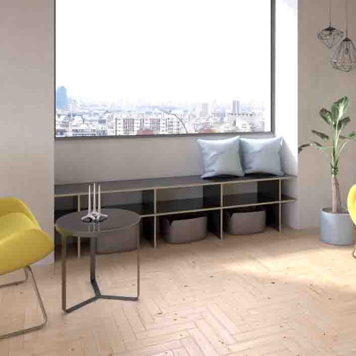 CORNER BENCH