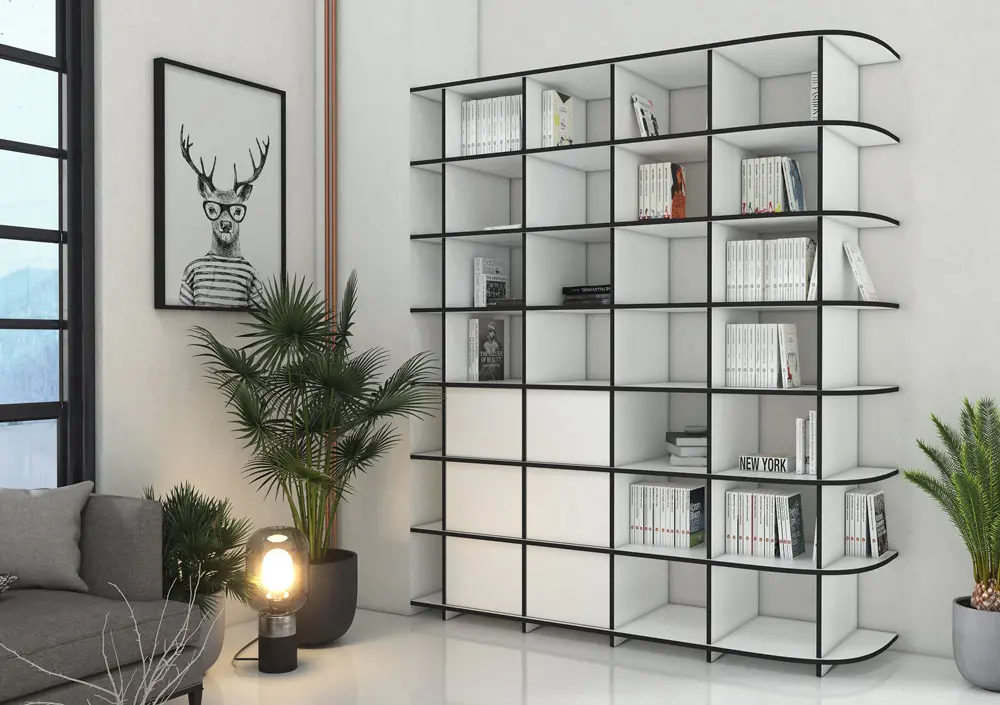 form.bar - book shelf | Adriana