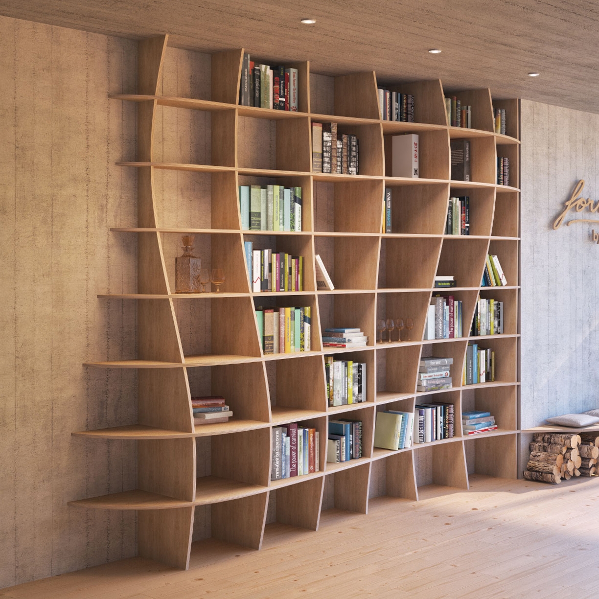 book shelf | Charlotta