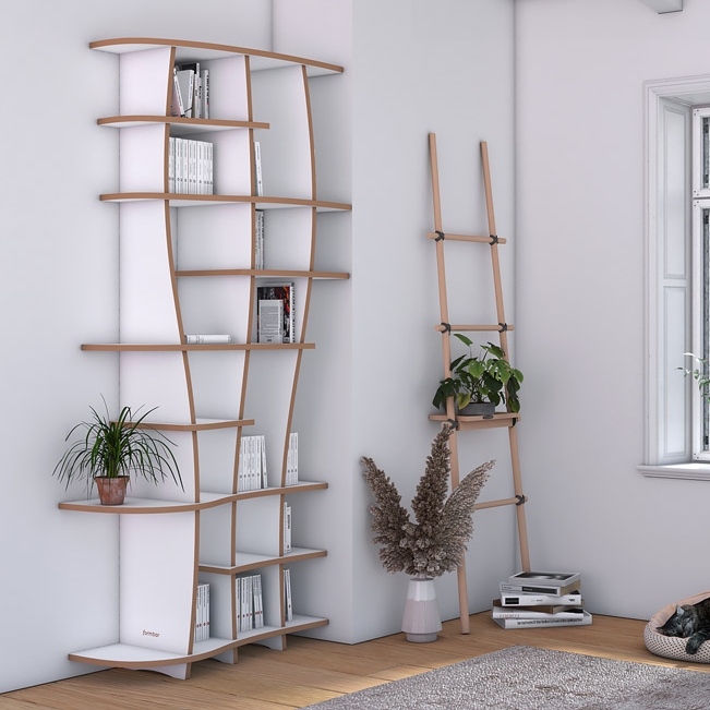 Display product book shelf | Charlotta S from manufacturer form.bar