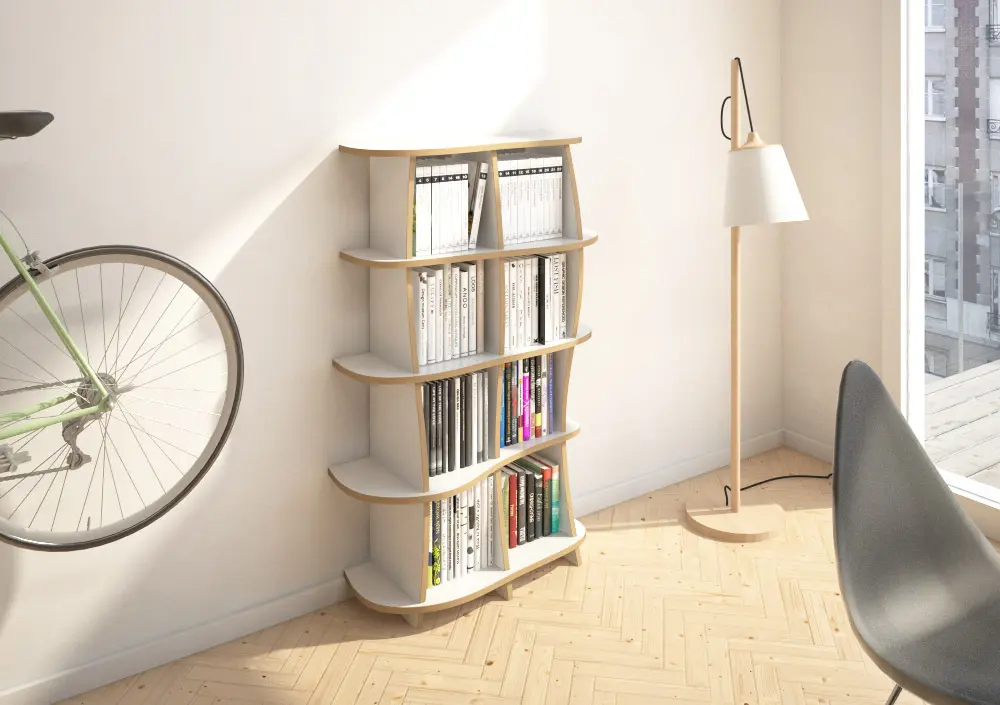form.bar - book shelf | Nela